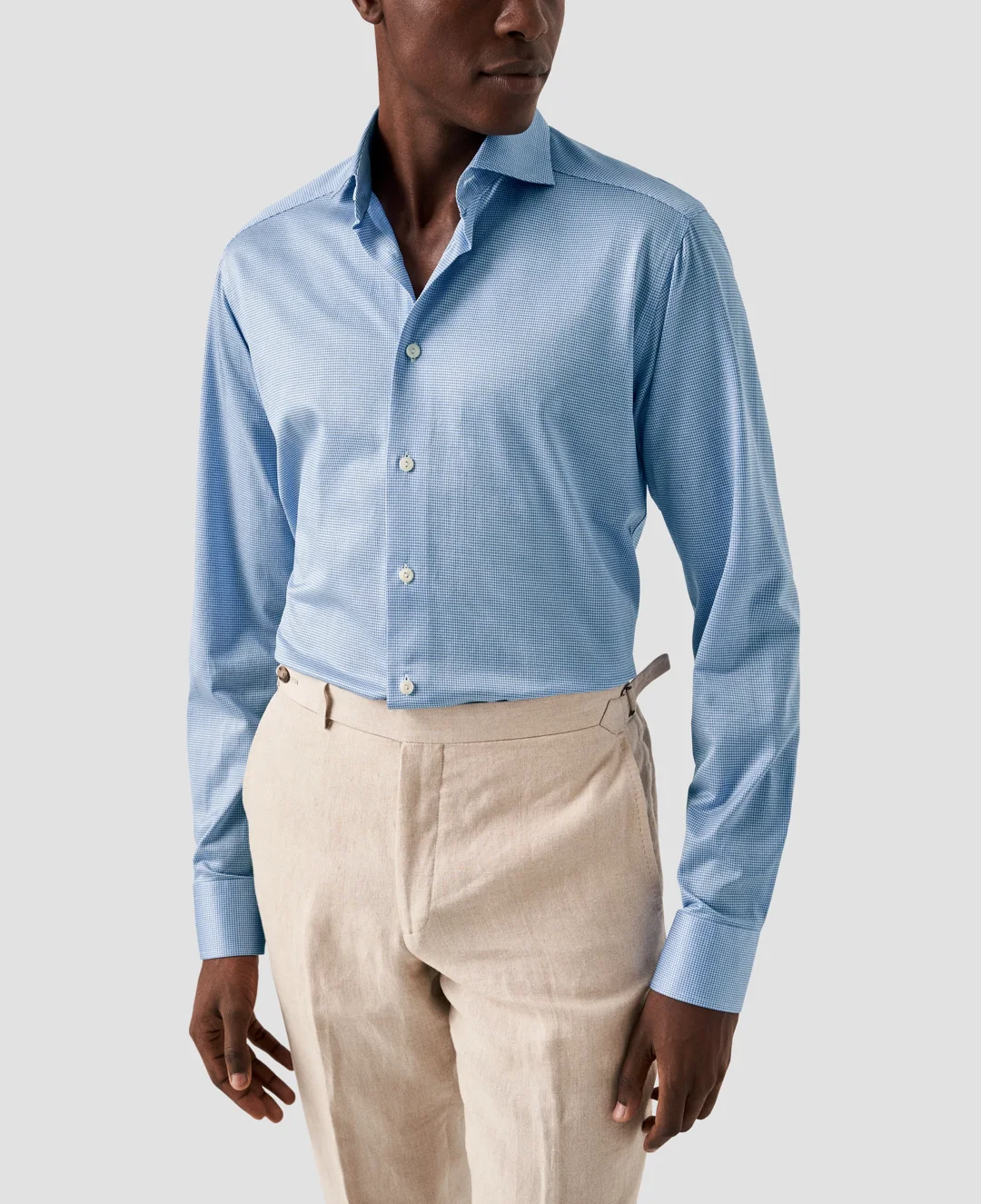 Kiosque cc × Laid.b Uniform Knit Blue