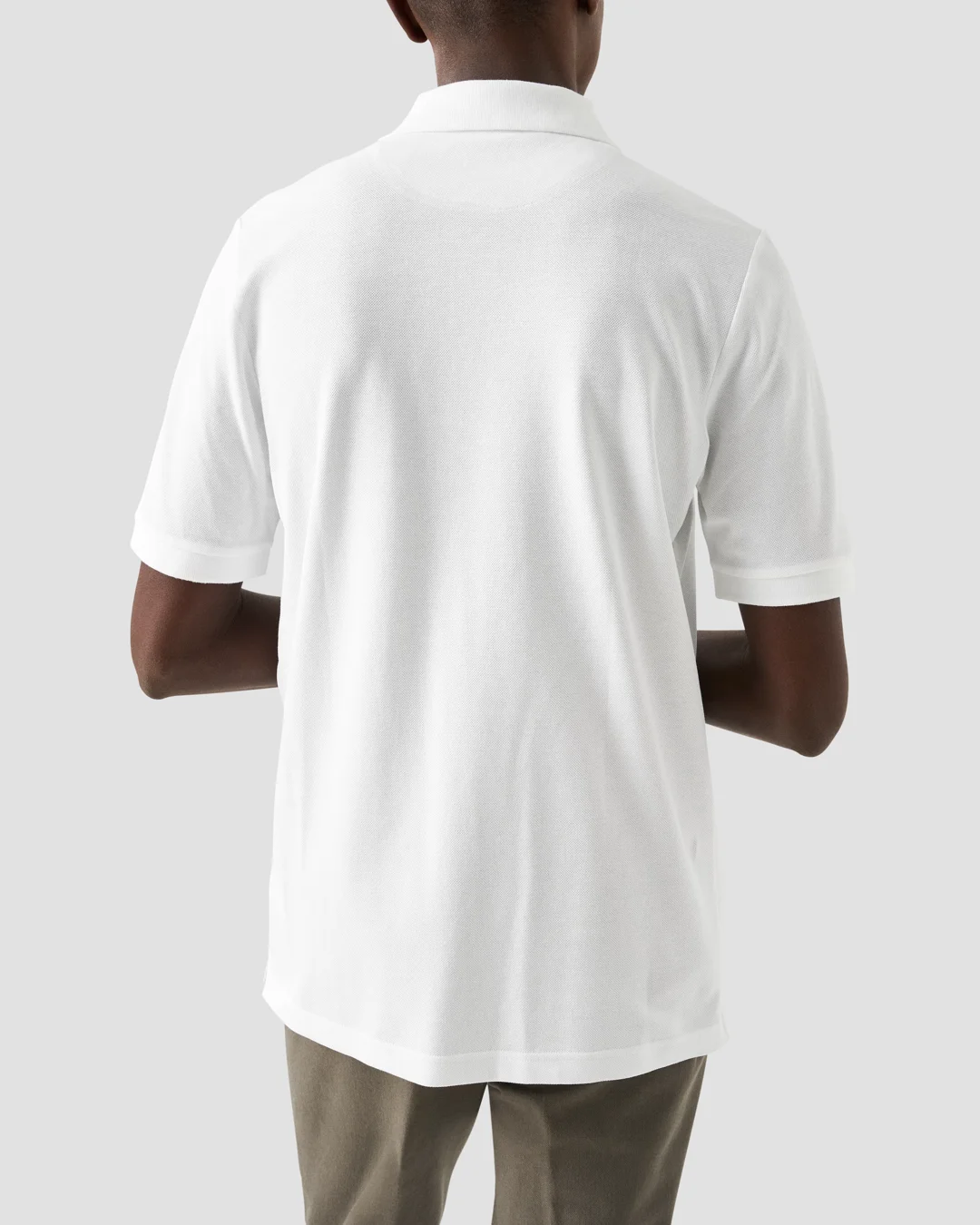 Pique Polo Knit Top