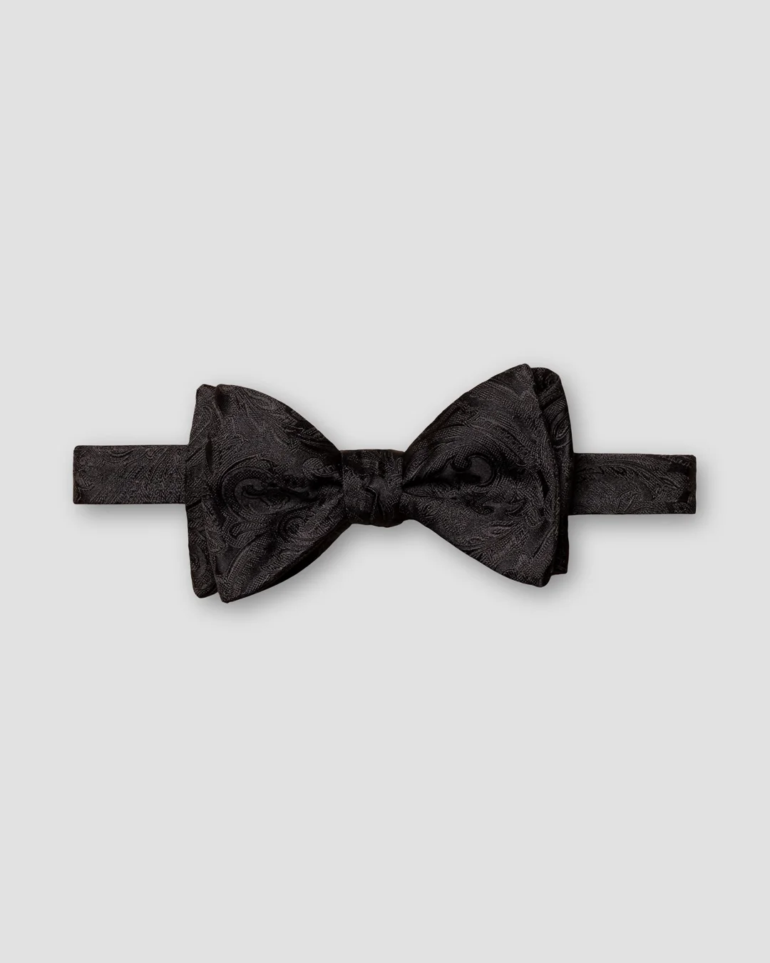 Black Bow Tie - Self Tied - Eton