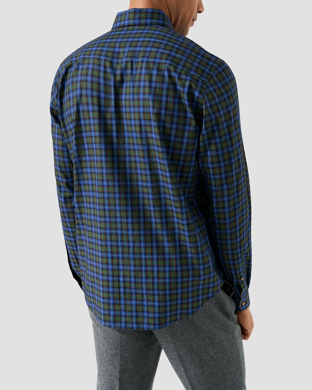 Tartan Plaid Shirt - Eton Tartan Plaid Shirt - Eton