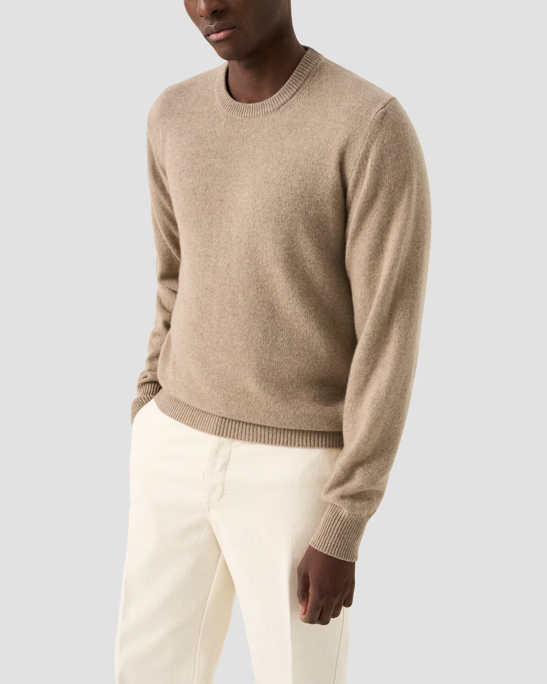 L'Appartement SHORT CREW NECK KNIT ベージュ L'Appartement SHORT CREW NECK KNIT ベージュ Knit Crew Neck - Eton
