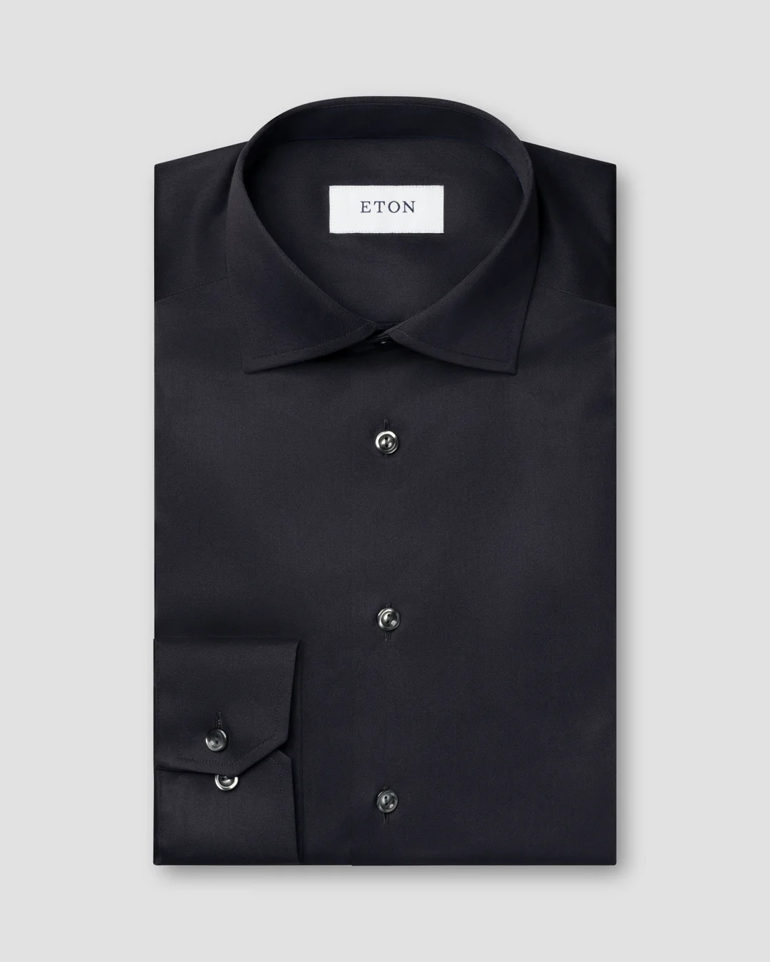 シグネチャーツイル シャツ ネイビー - Eton