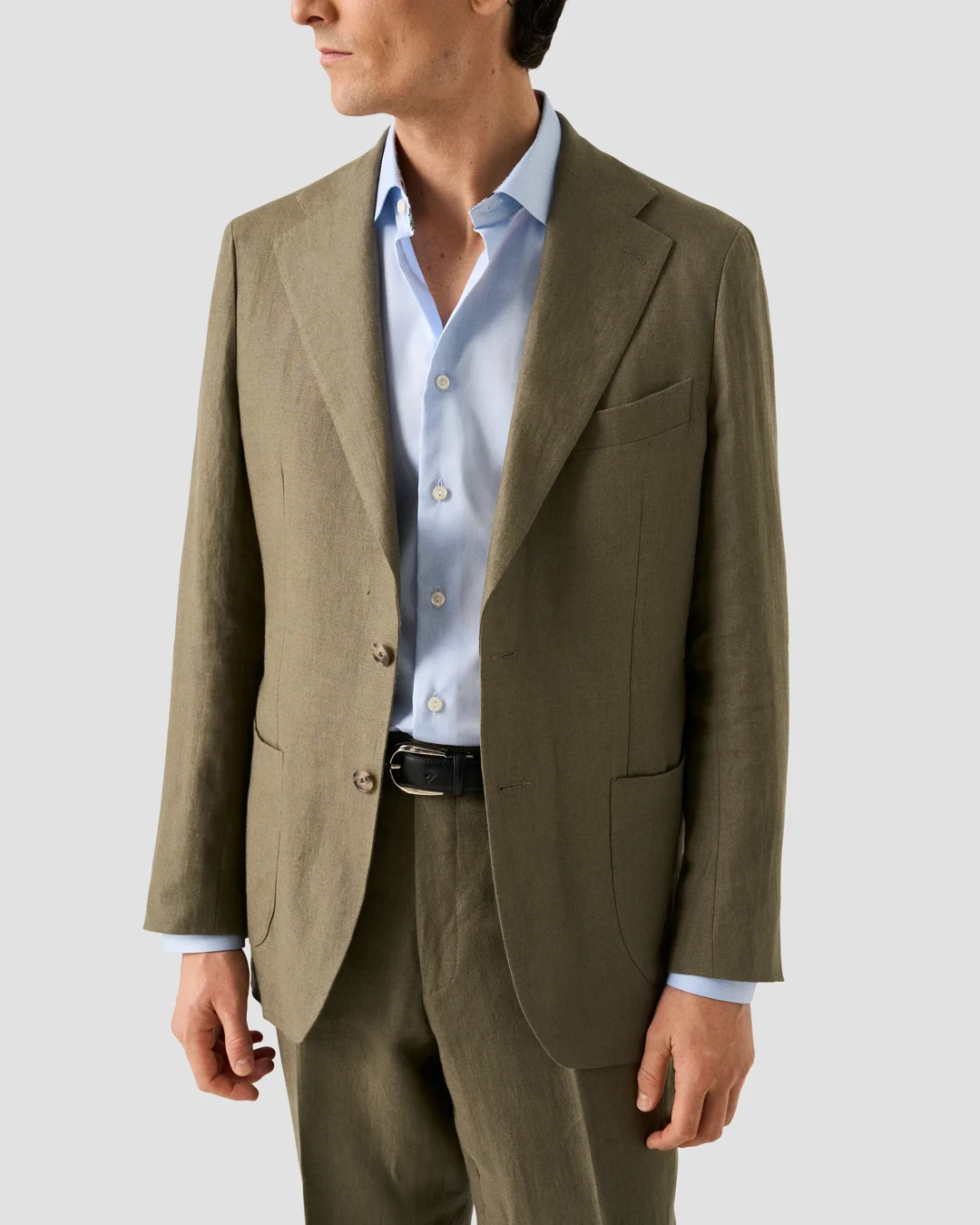 Signature Twill Paisley Effect Shirt - Eton Signature Twill Paisley Effect Shirt - Eton