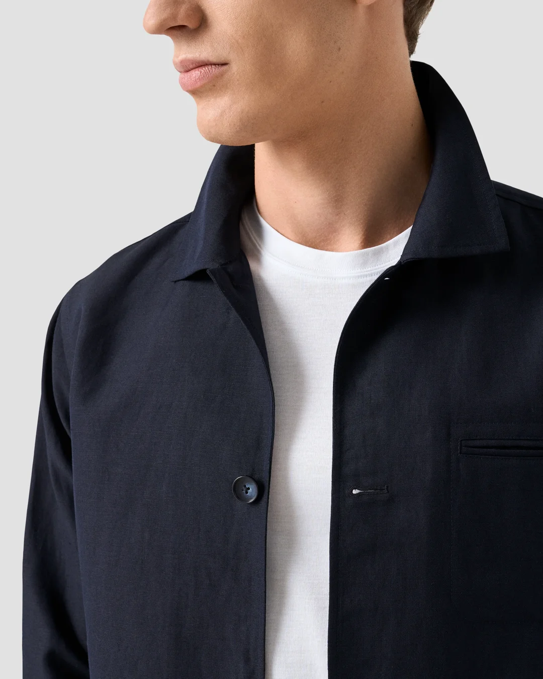 無地フィロ・ディ・スコッツィアTシャツ - Eton