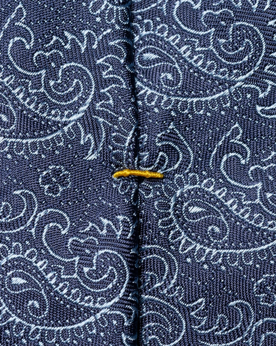 Paisley Print Silk Tie - Eton