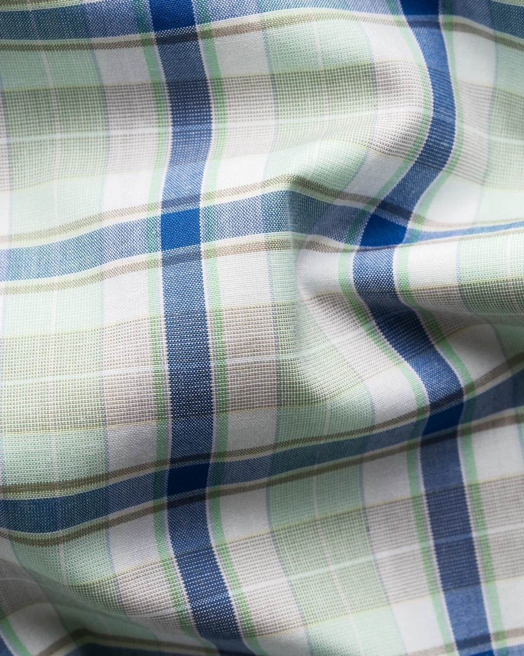 Check Breeze Poplin Shirt - Eton