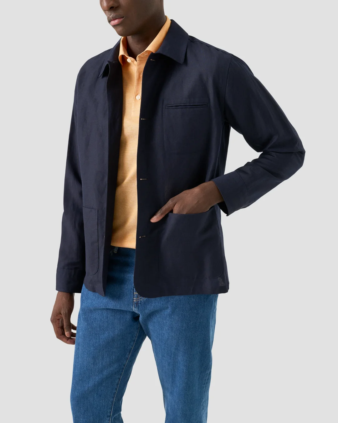 philme polo  navy×yellow size4 402 Tech Mesh Polo - Mocean Tactical