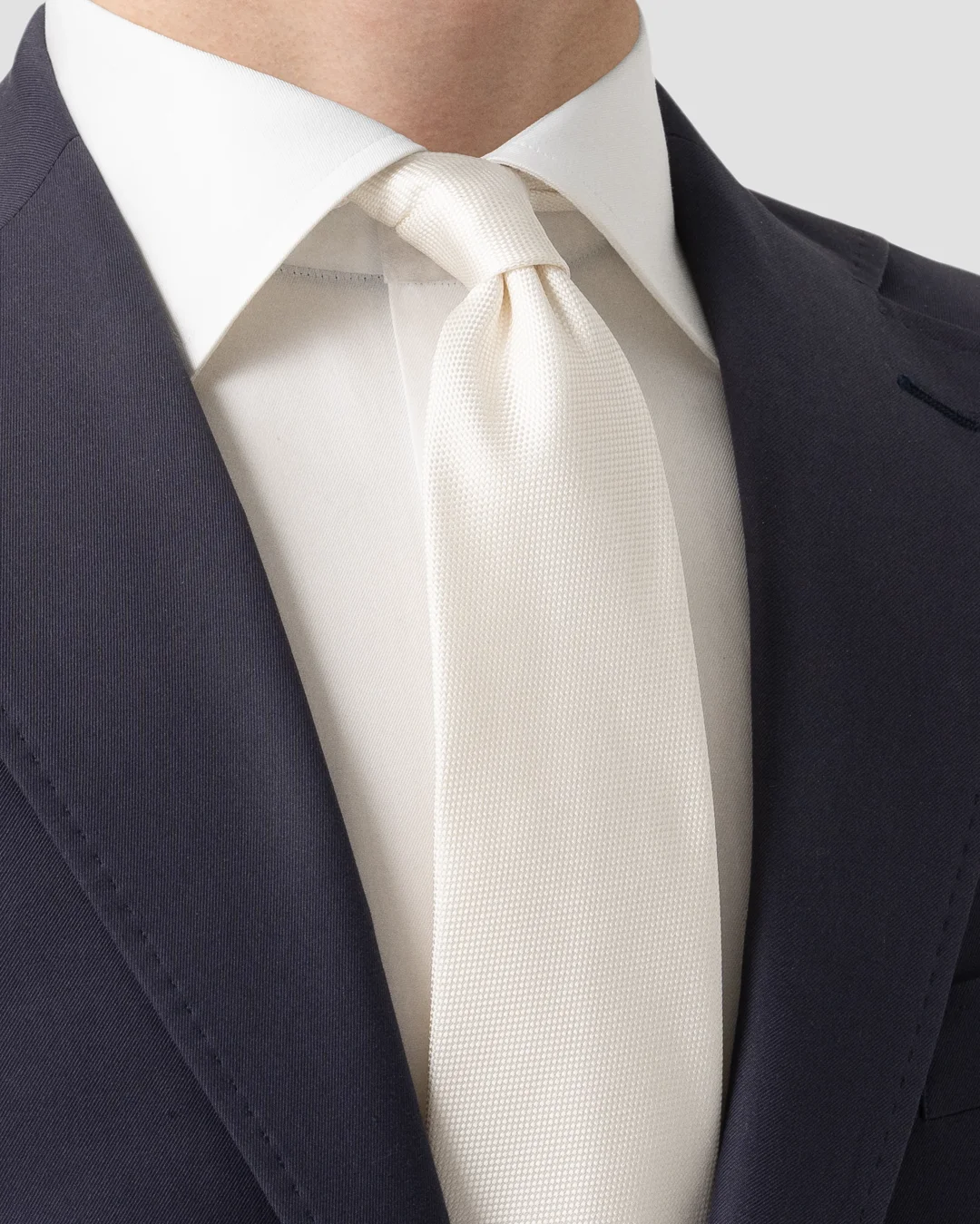 Basketweave Silk Tie - Eton