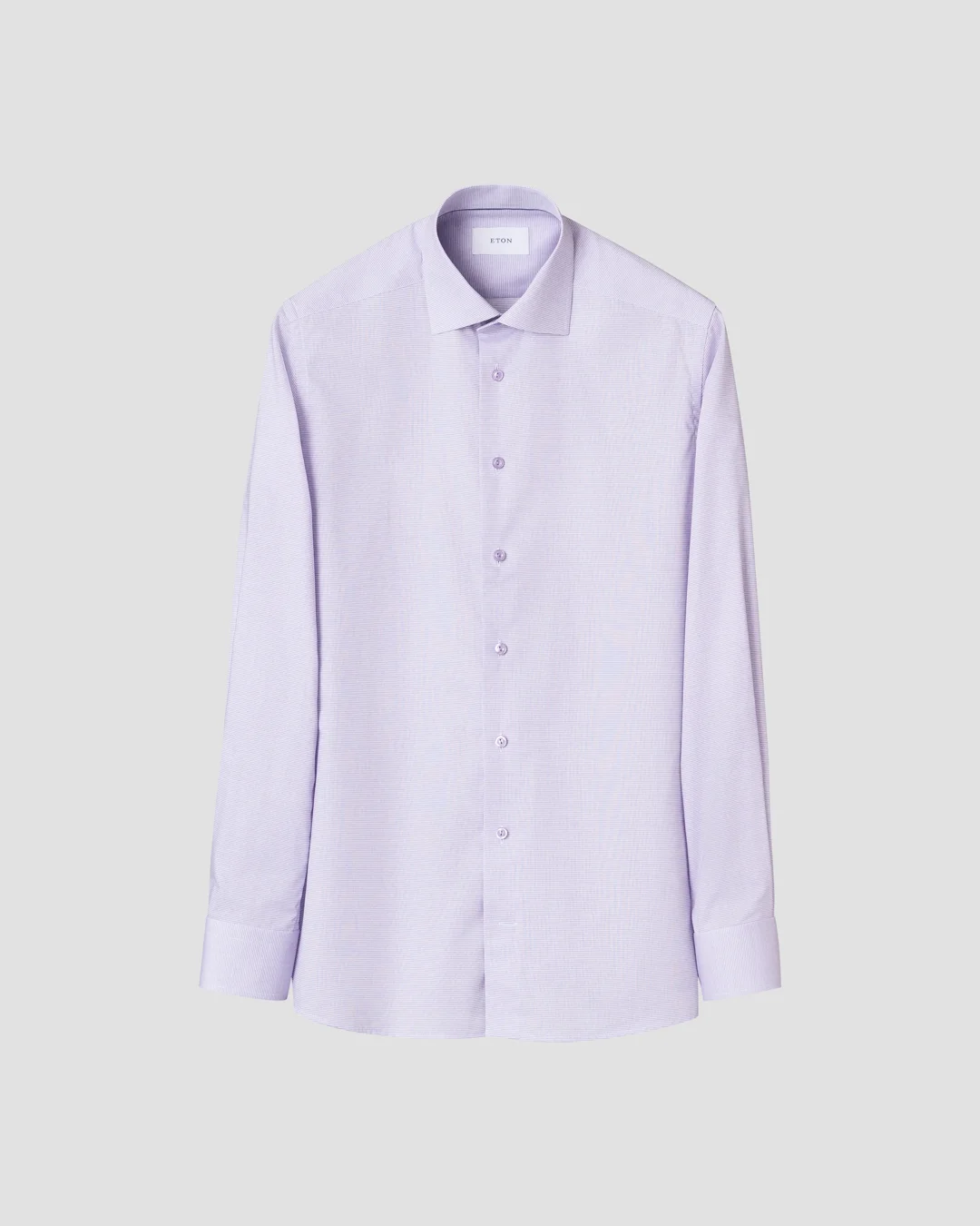 open lace back dress Light Purple with White Metallic Designer Dress Shirt