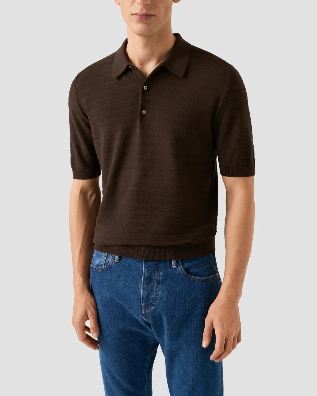 brown-horisontal-striped-fine-