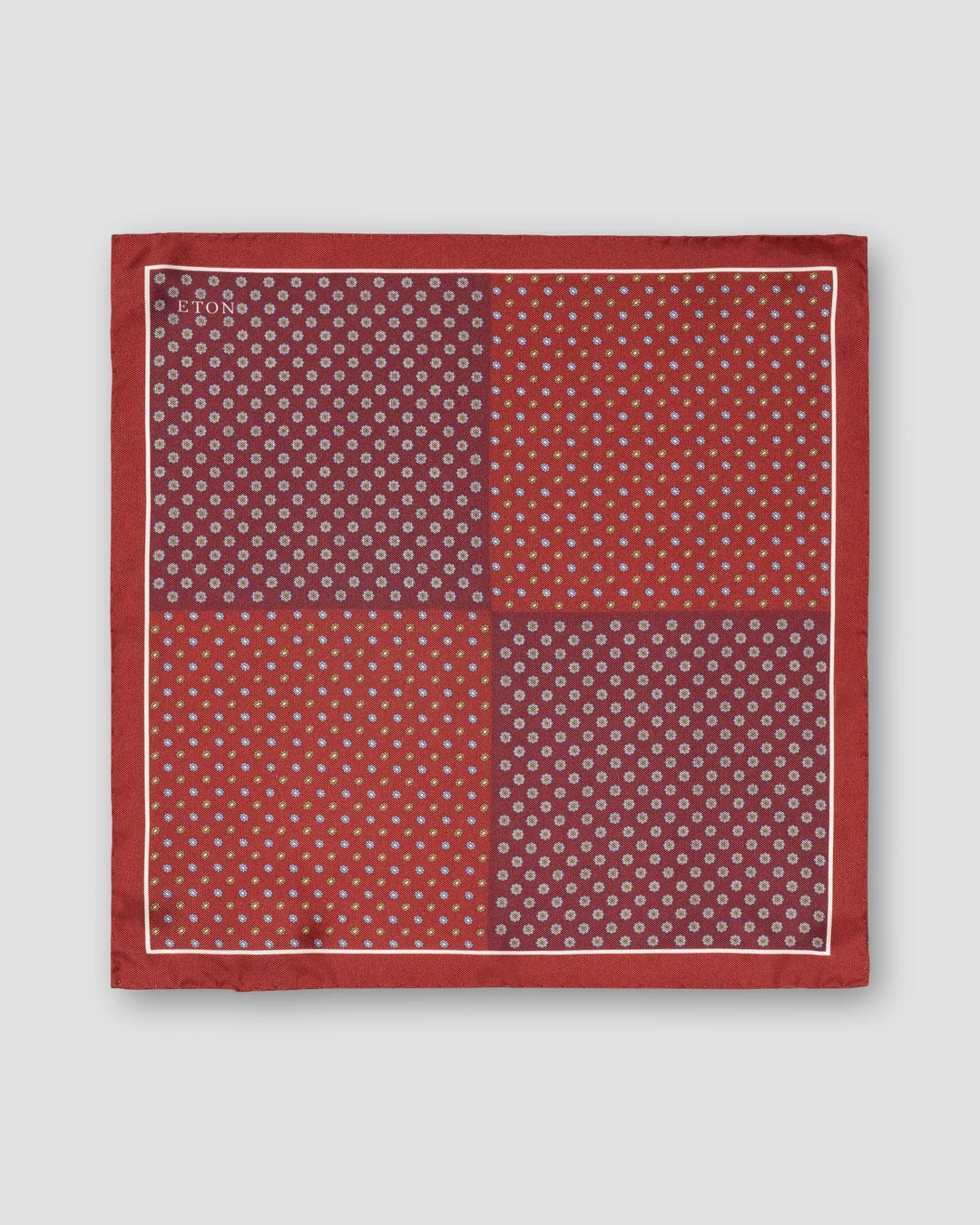 red-four-side-silk-pocket-