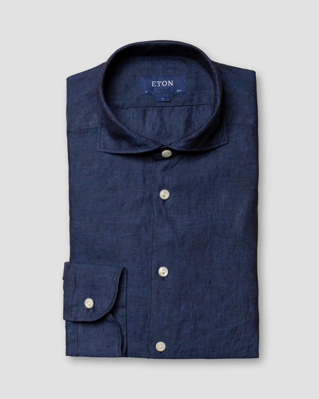 Navy Linen Shirt