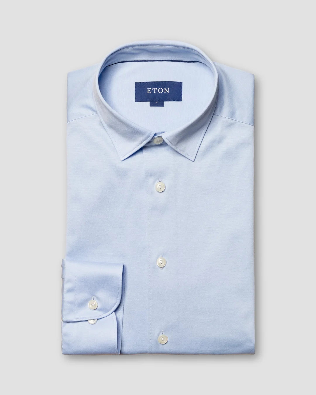 Light blue jersey shirt - Eton