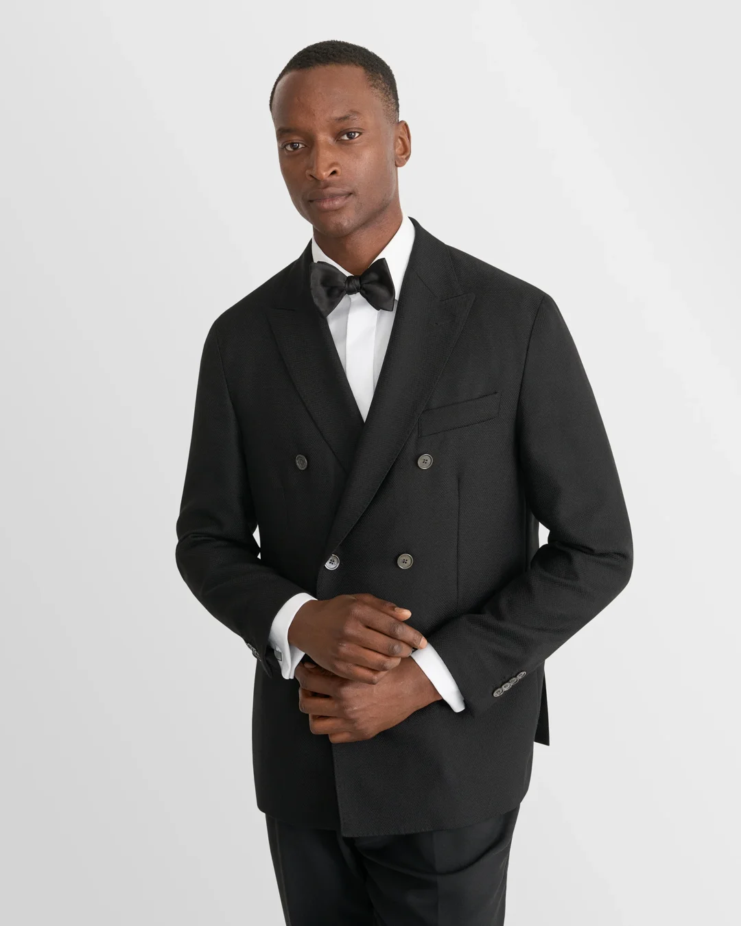 double breasted dress shirt Eton Men's Contemporary-Fit Fly Front Formal Shirt - White