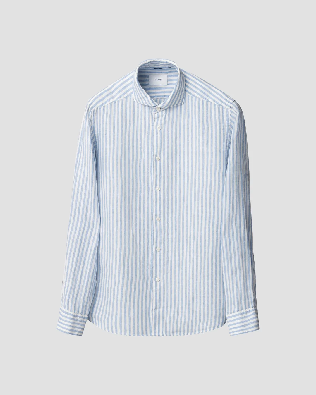 シャツ No.0178 linen thin stripe half SHIRT (4color) Island Linen Shirt | Pink Stripe – Fair Harbor