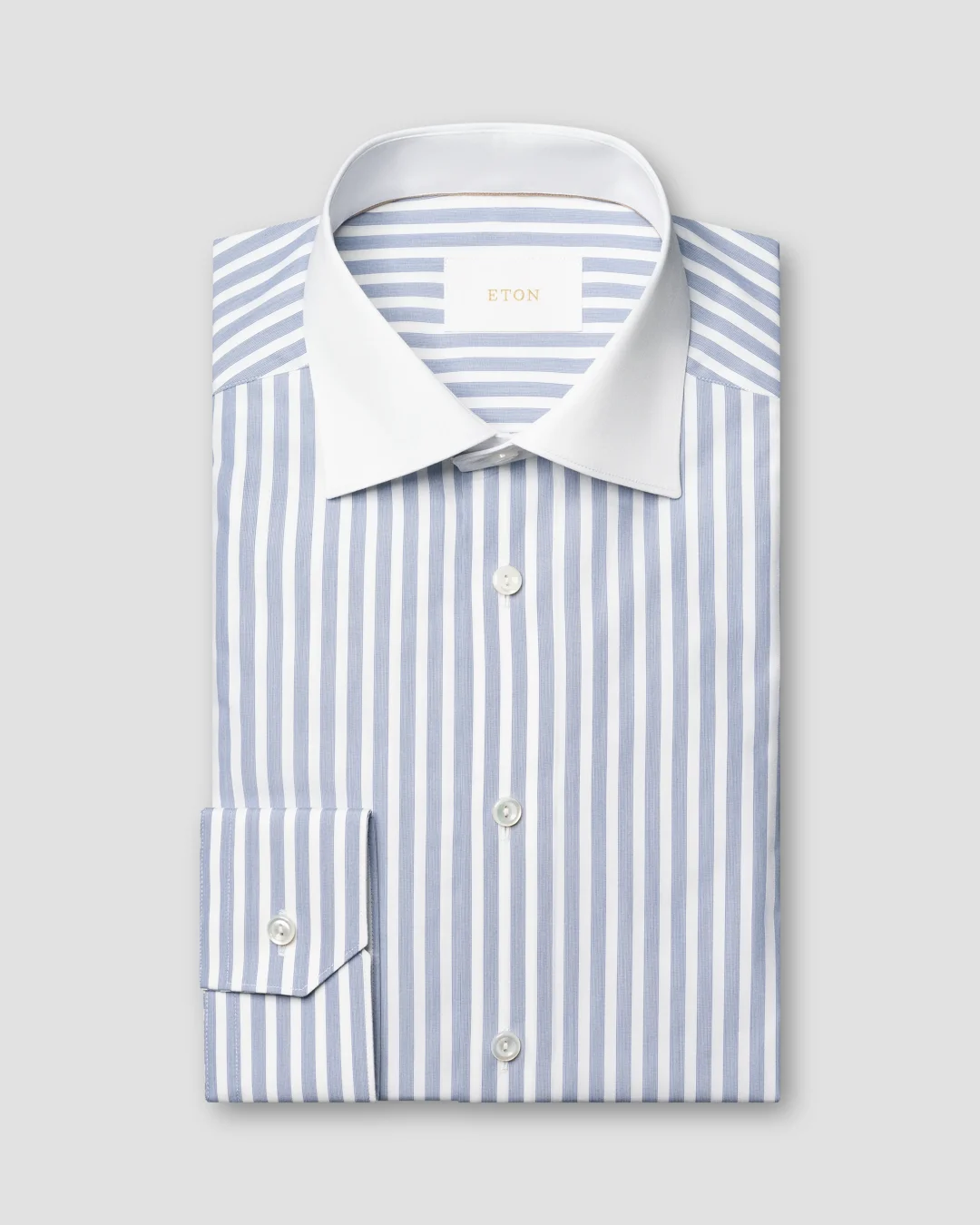 『TEN STRIPE S/S WHITE M』 Men Striped T-shirt - White | Benetton