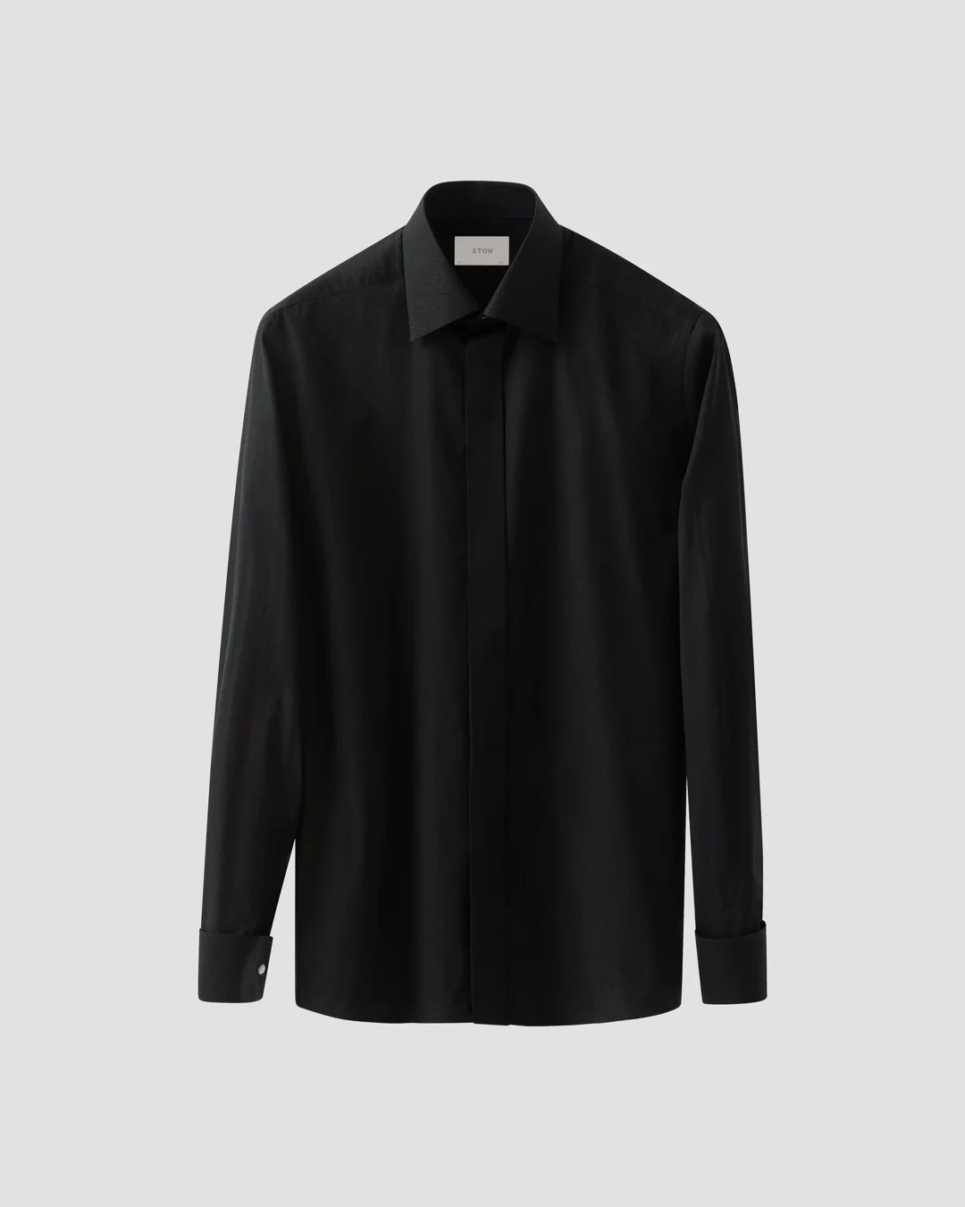 cotton fly front dress shirt Brocade Fly Front Shirt