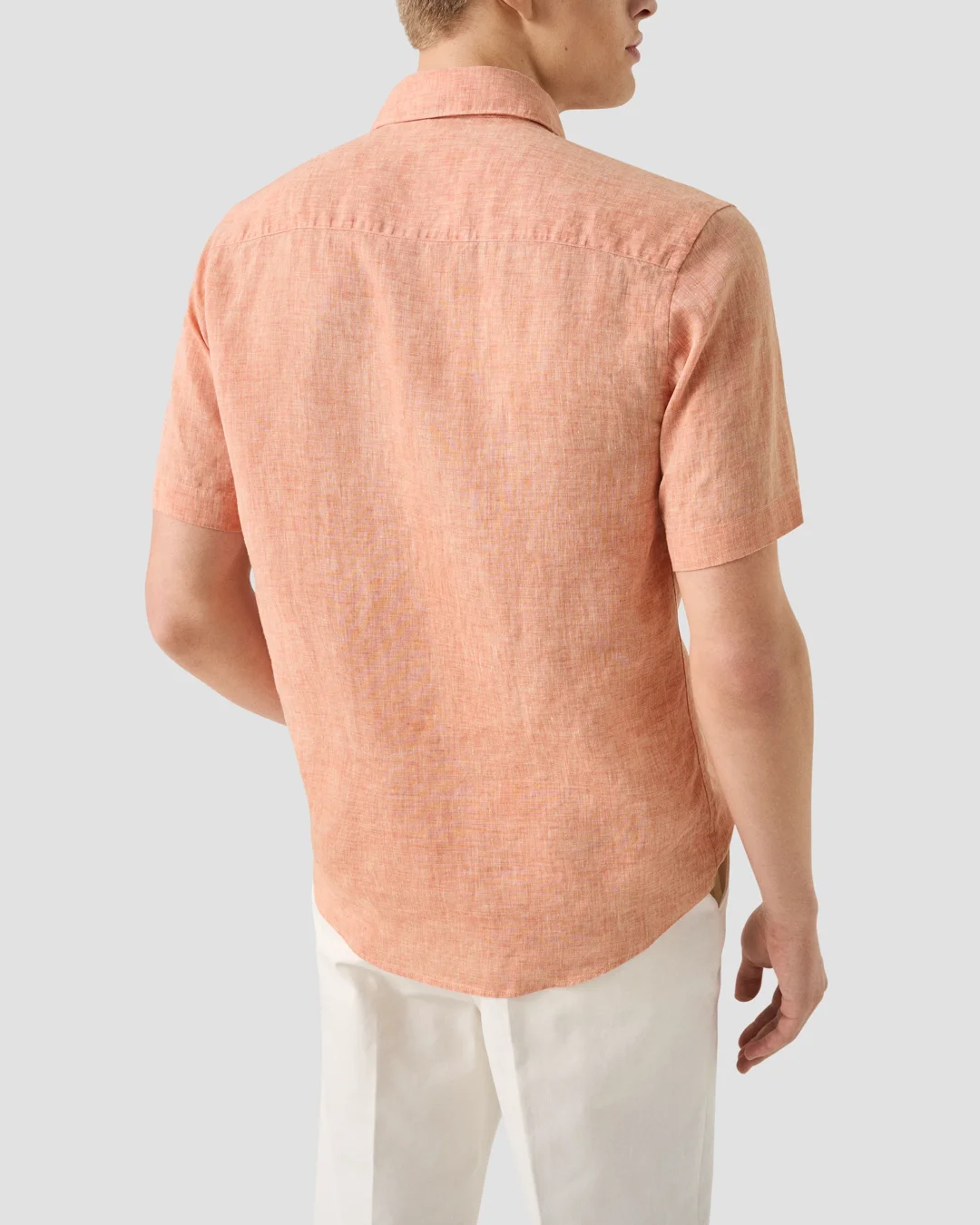 Short Sleeve Linen Shirt - Eton