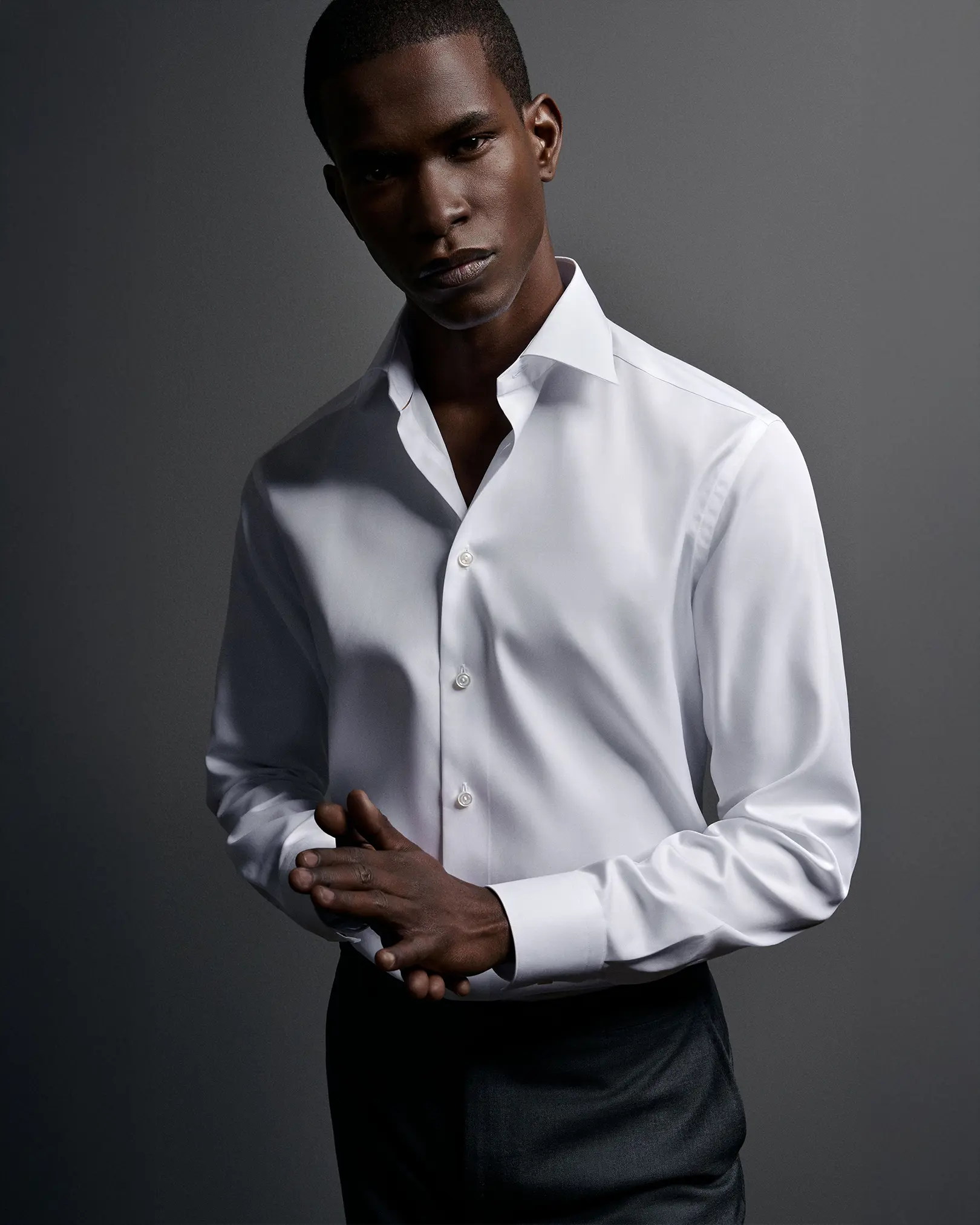 Eton - Solid Elevated Twill Shirt