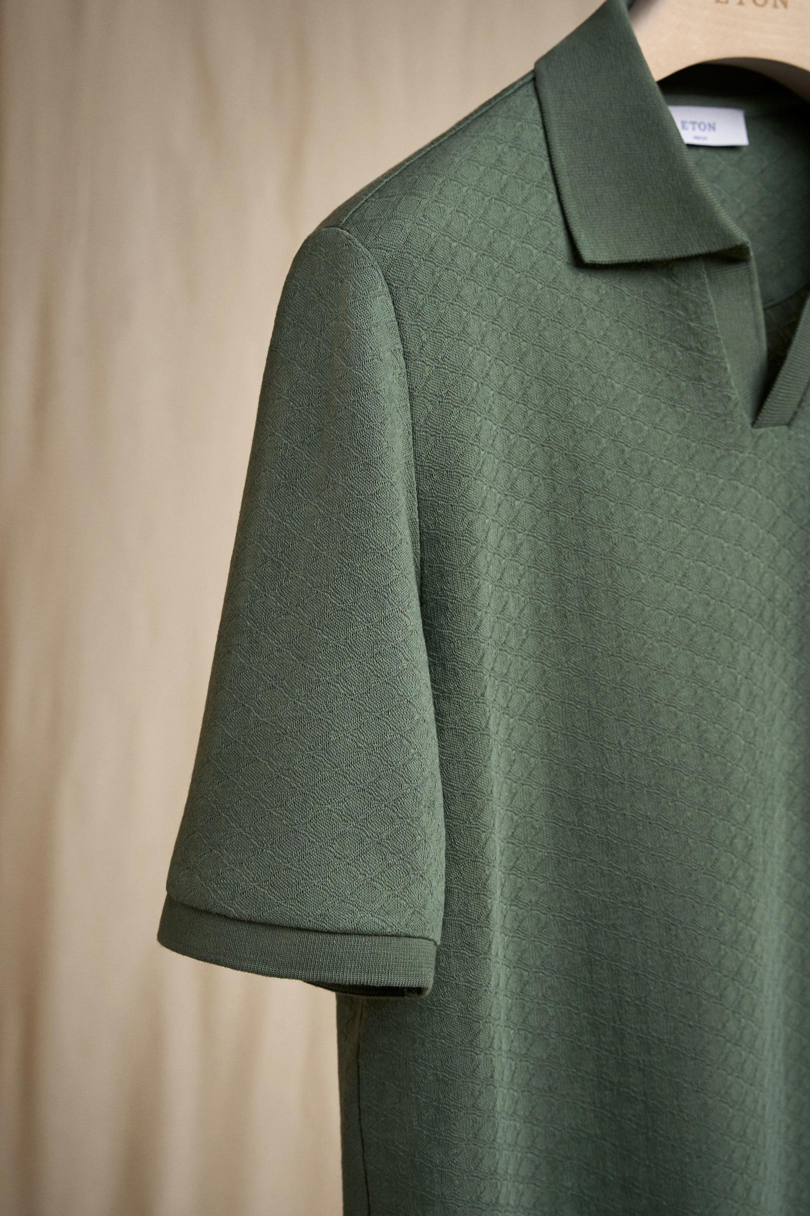Eton - Jacquard Polo Shirt
