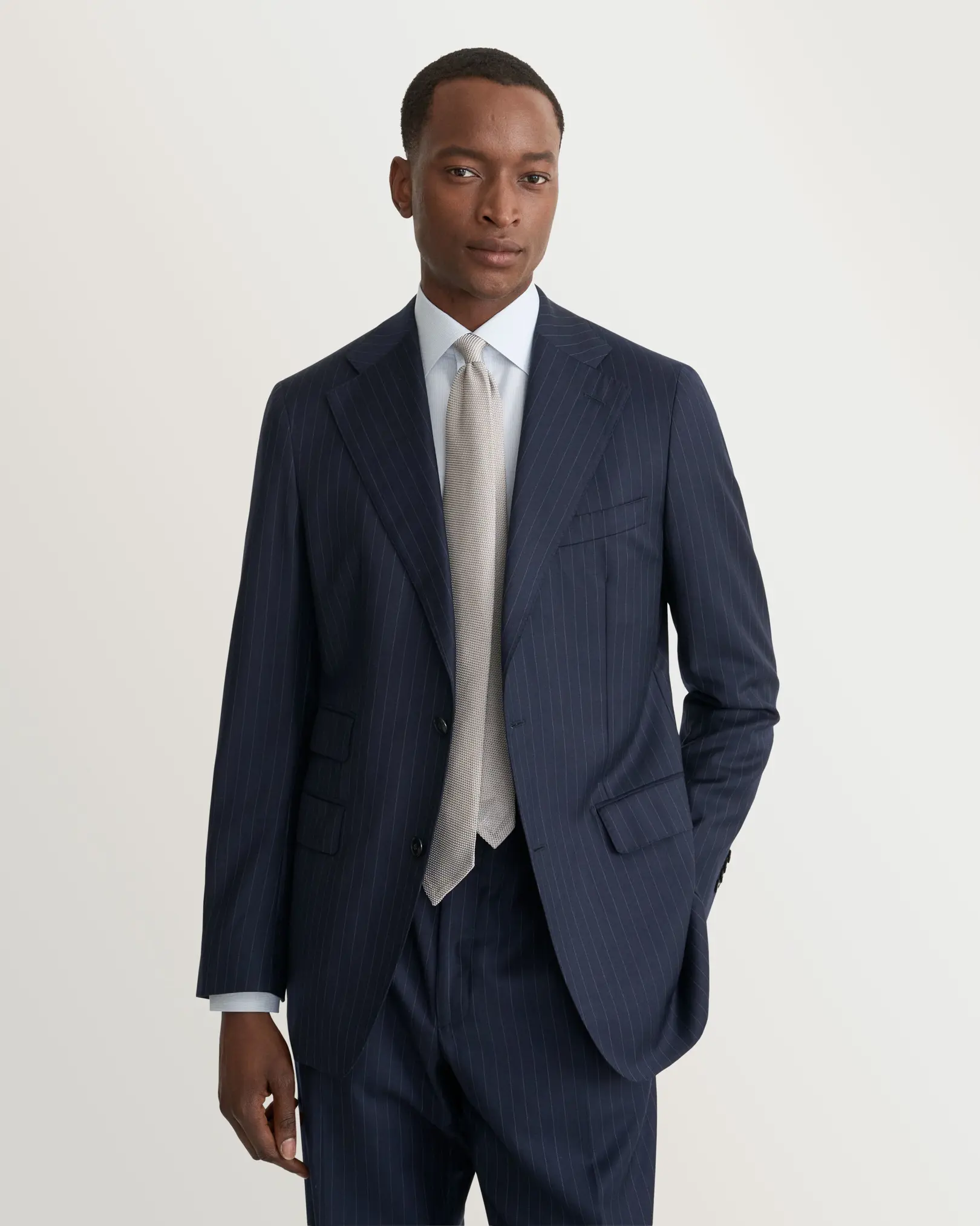 Eton - beige grenadine tie