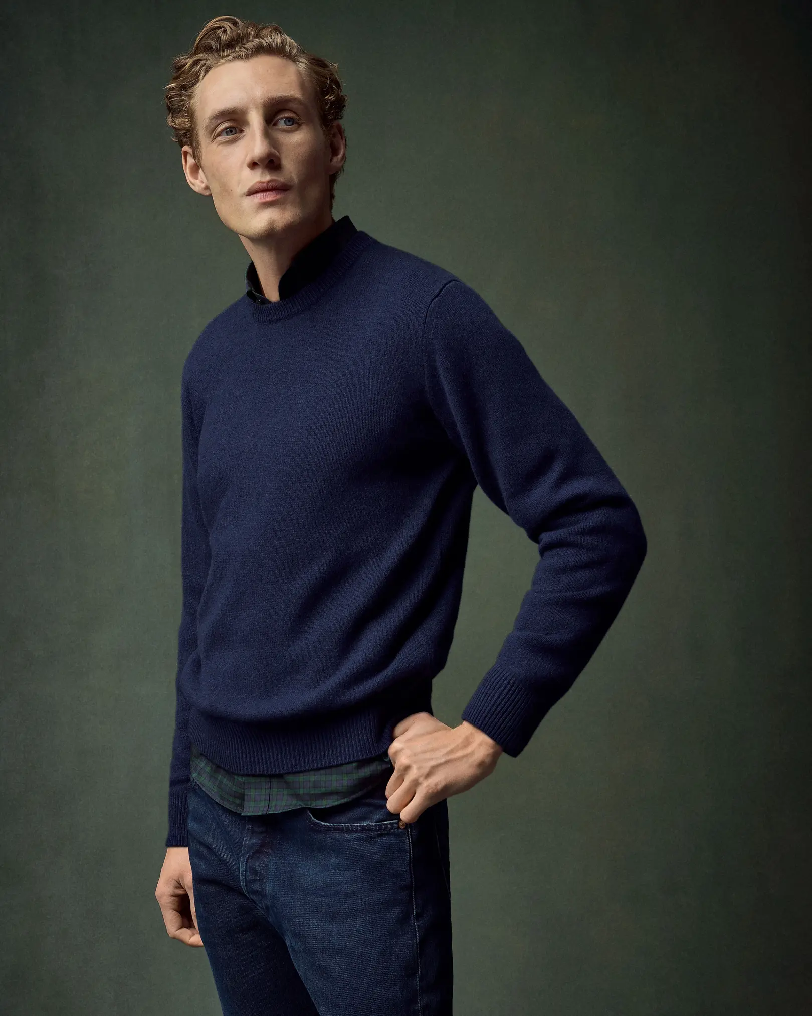 Eton - cashmere knit crew neck