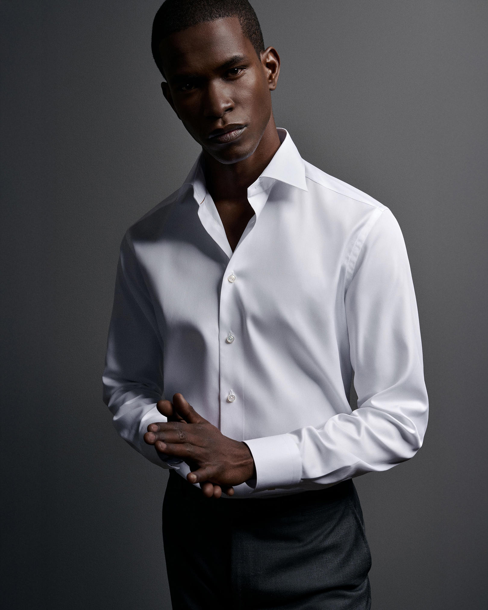 Eton - White Signature Twill Shirt