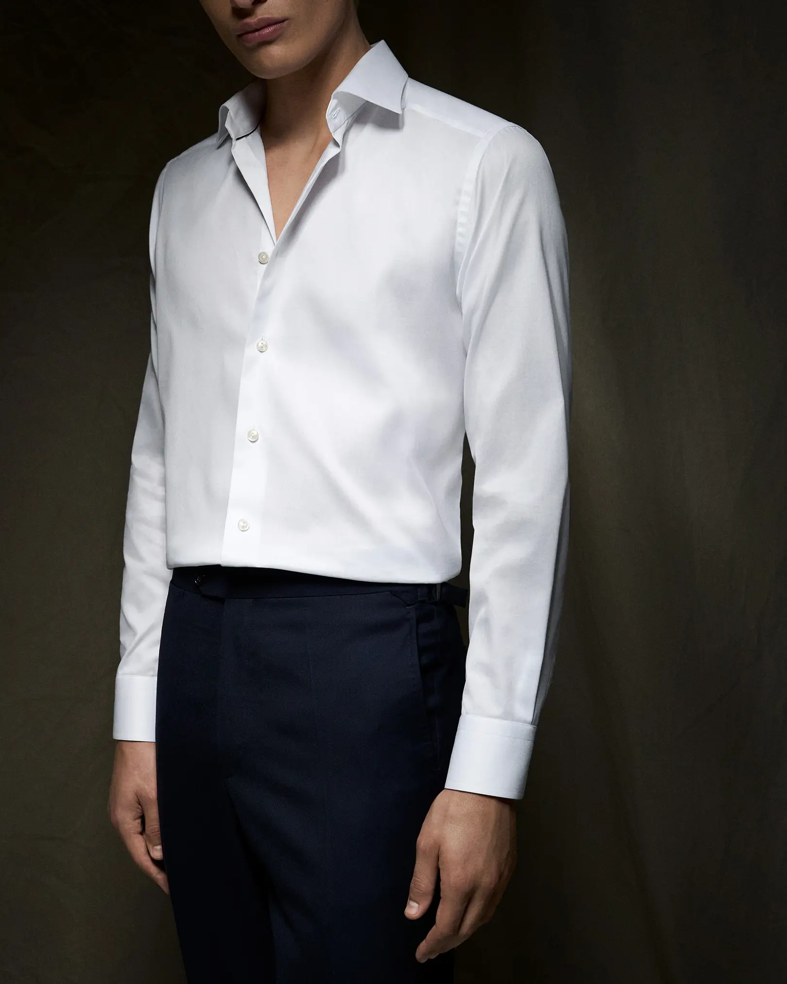 Eton - White Signature Twill Shirt