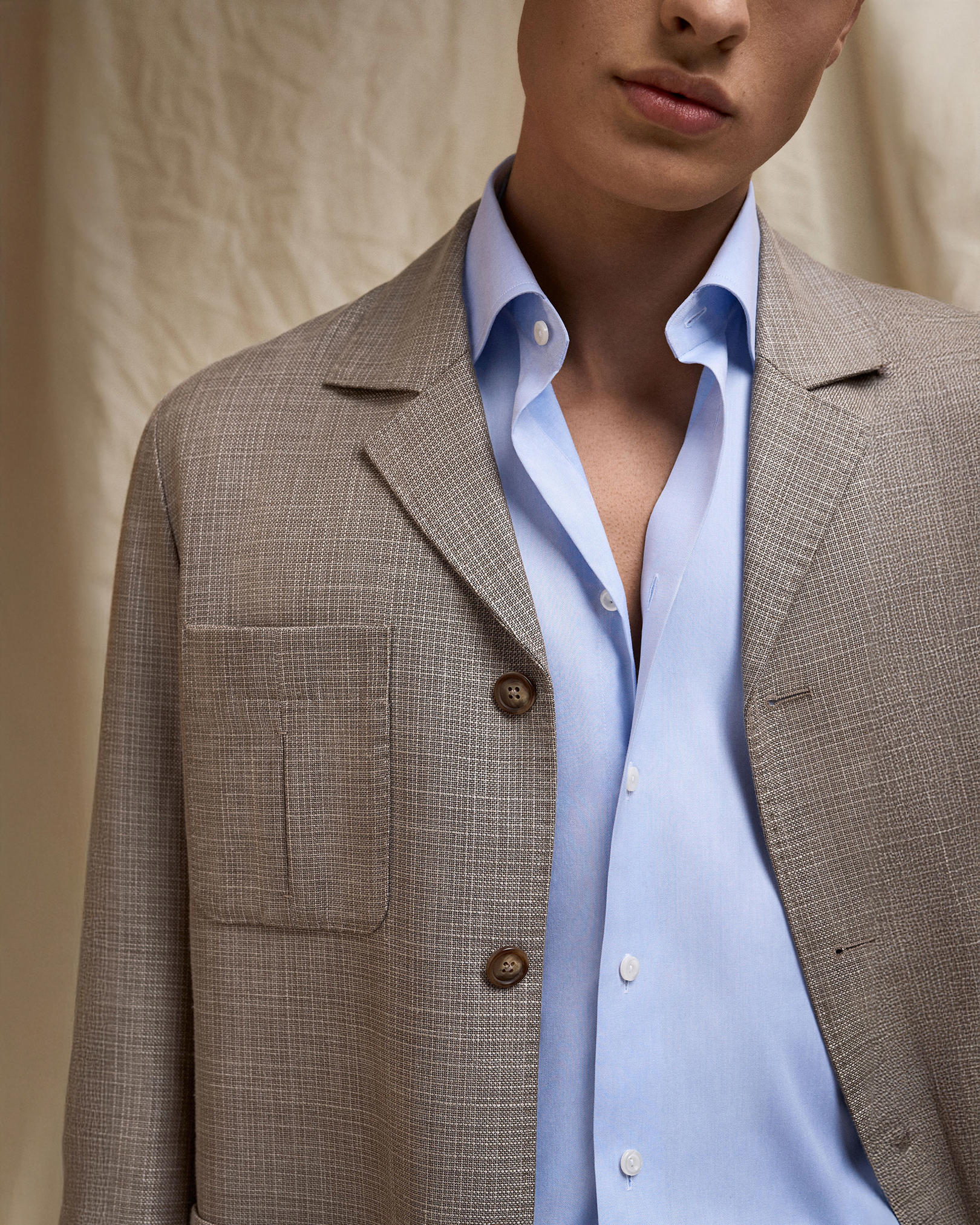 Eton - Light Blue Signature Twill Shirt