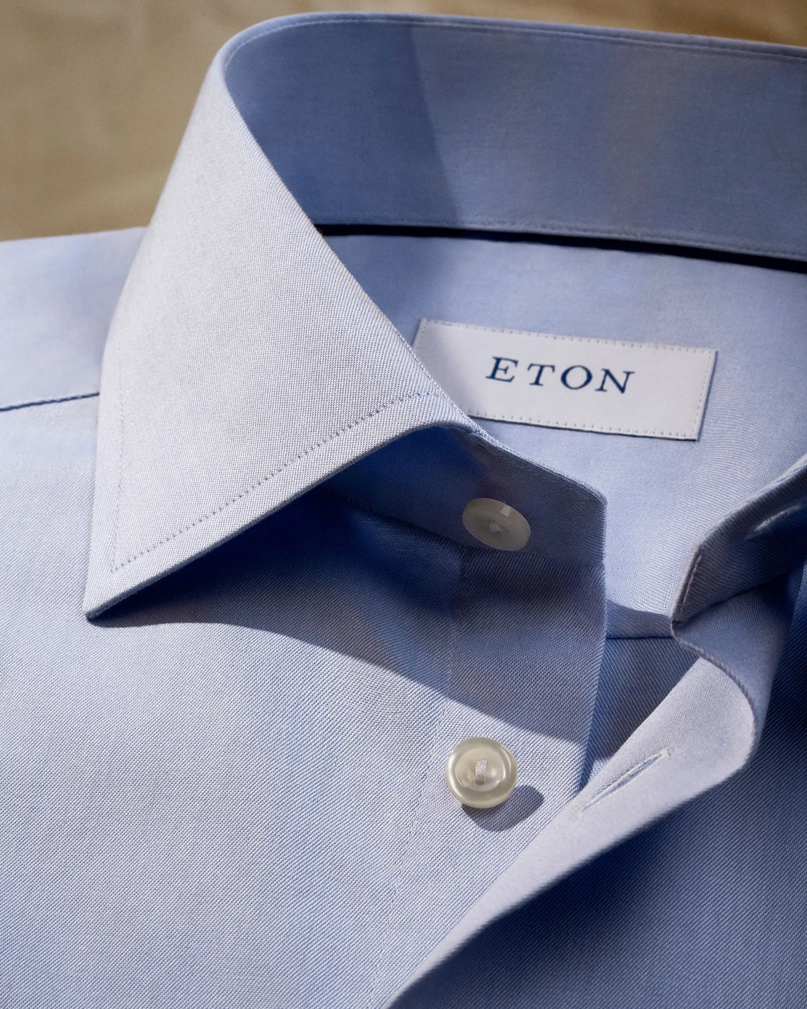 Eton - Light Blue Signature Twill Shirt