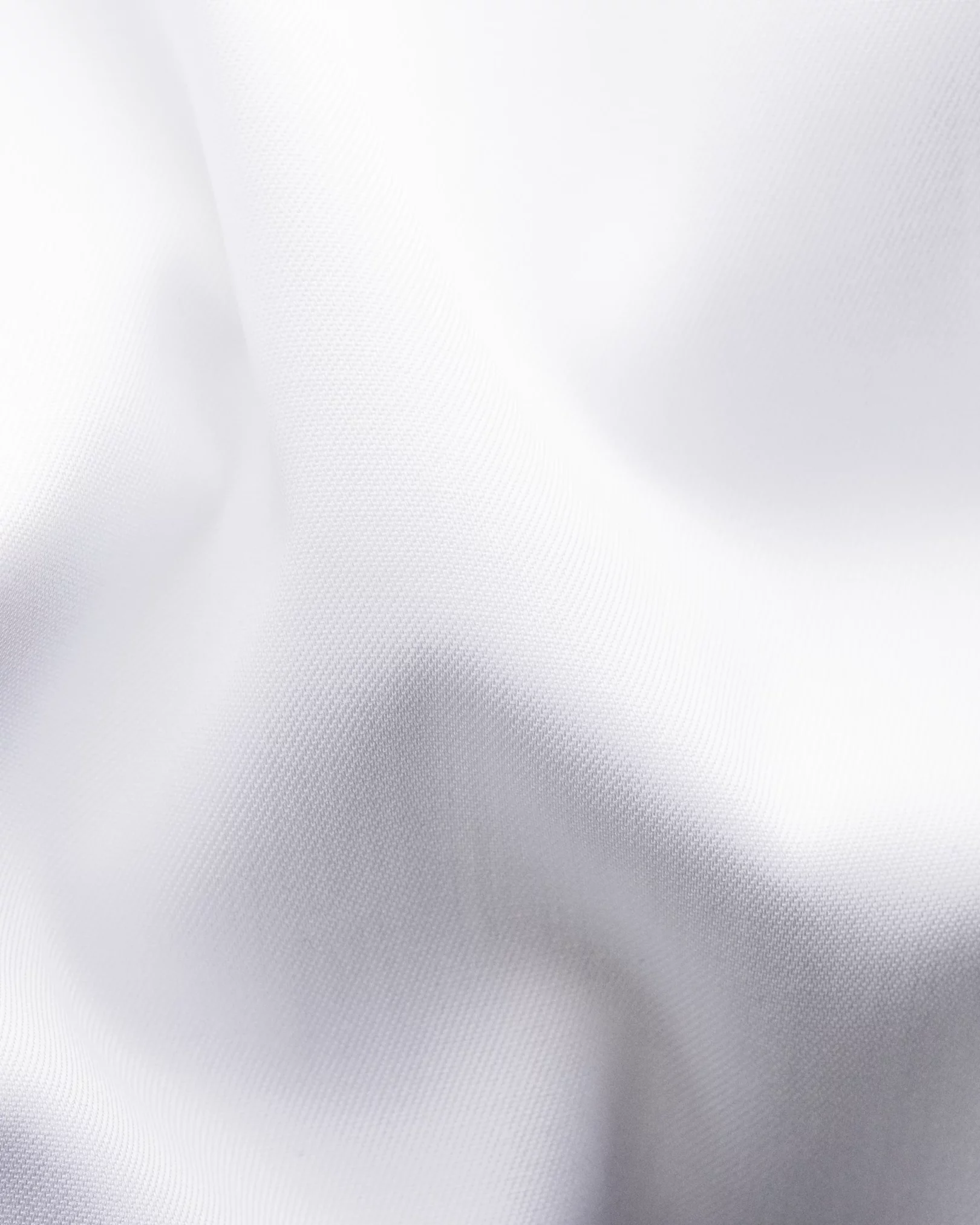 White Heart Embroidery Signature Twill Shirt - Eton