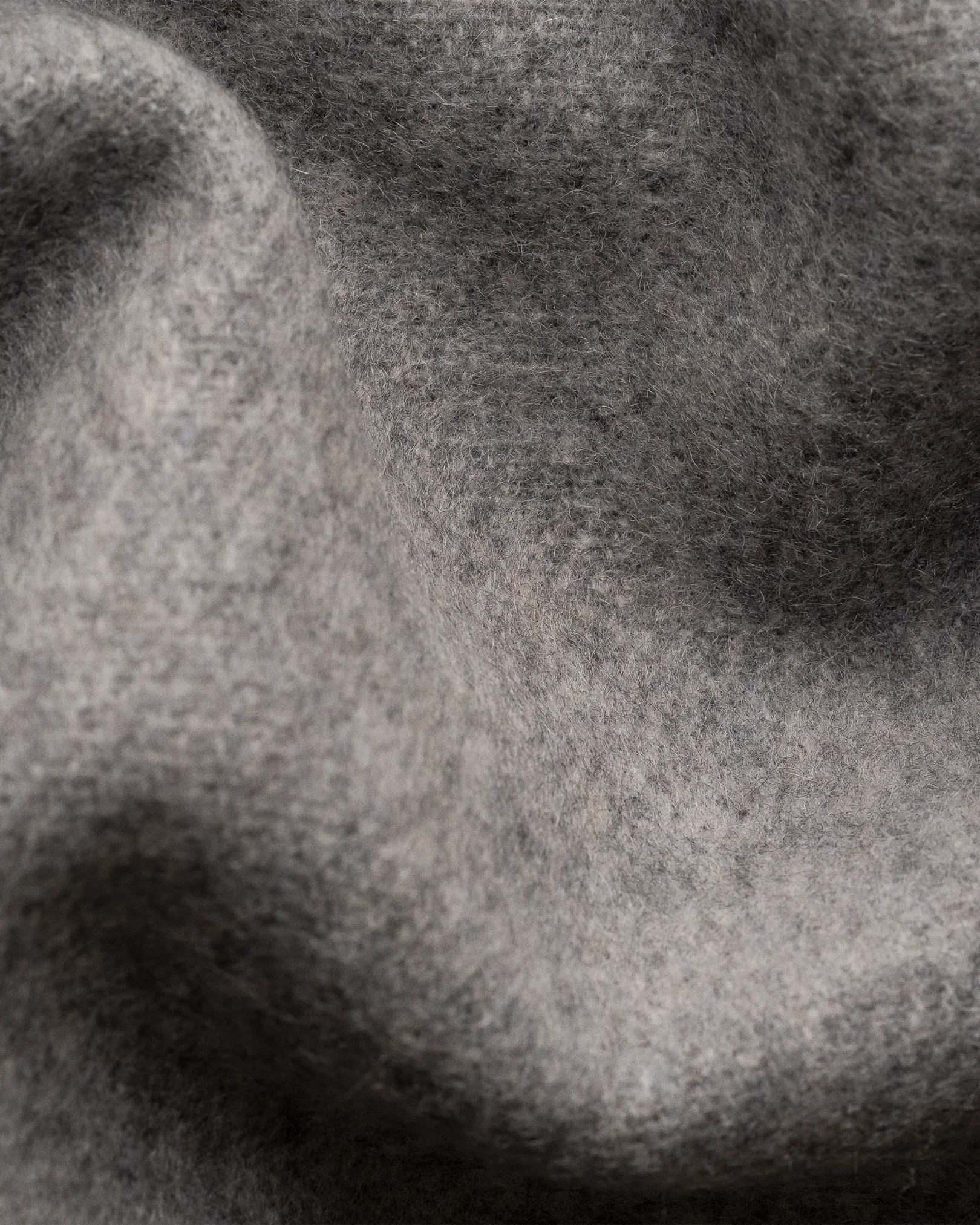 Eton - brown two face cashmere scarf