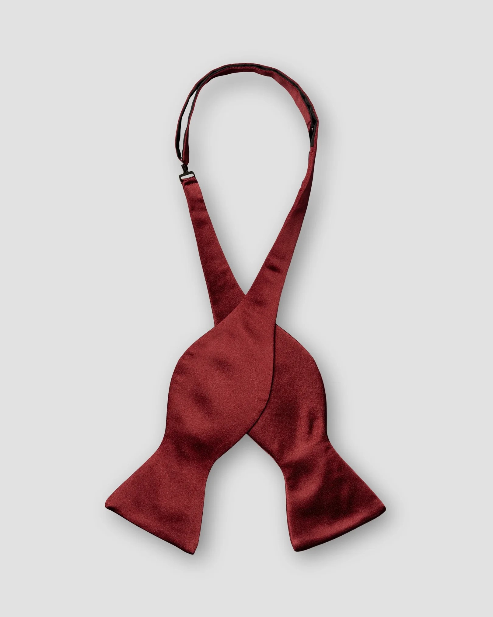 Eton - Silk Satin Bow Tie - Self Tied