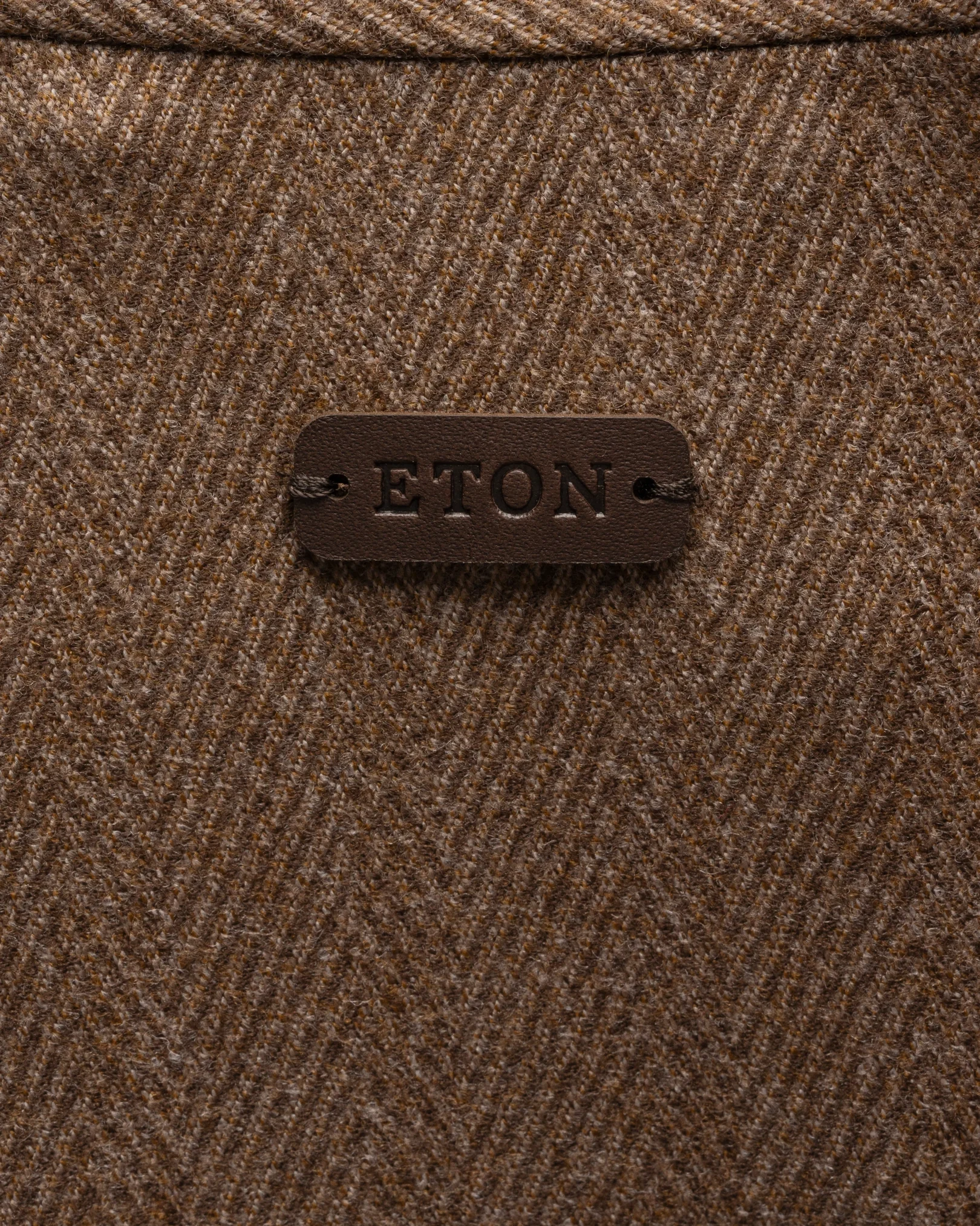 Eton - beige wool structure vest