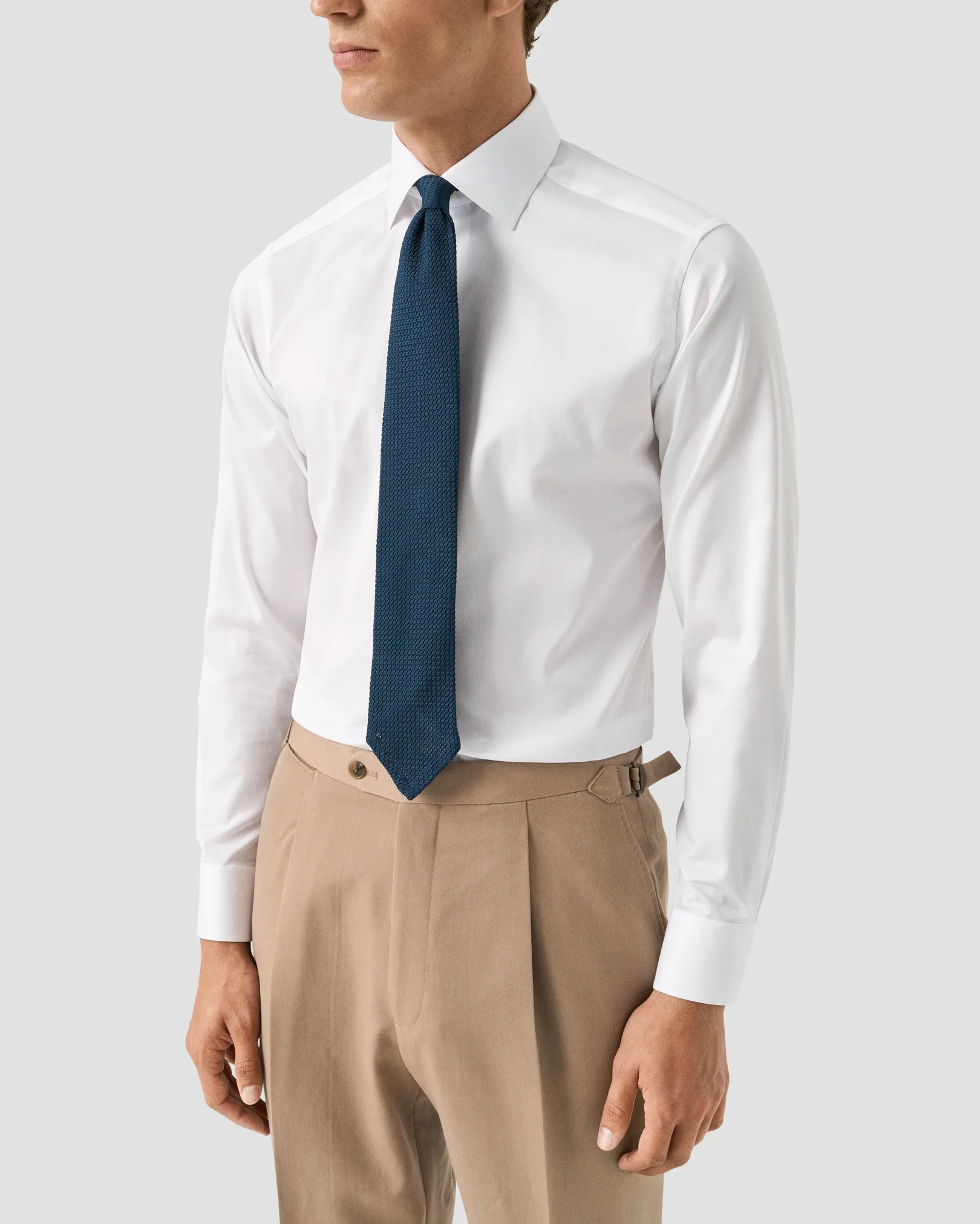 Eton - white signature twill shirt xls