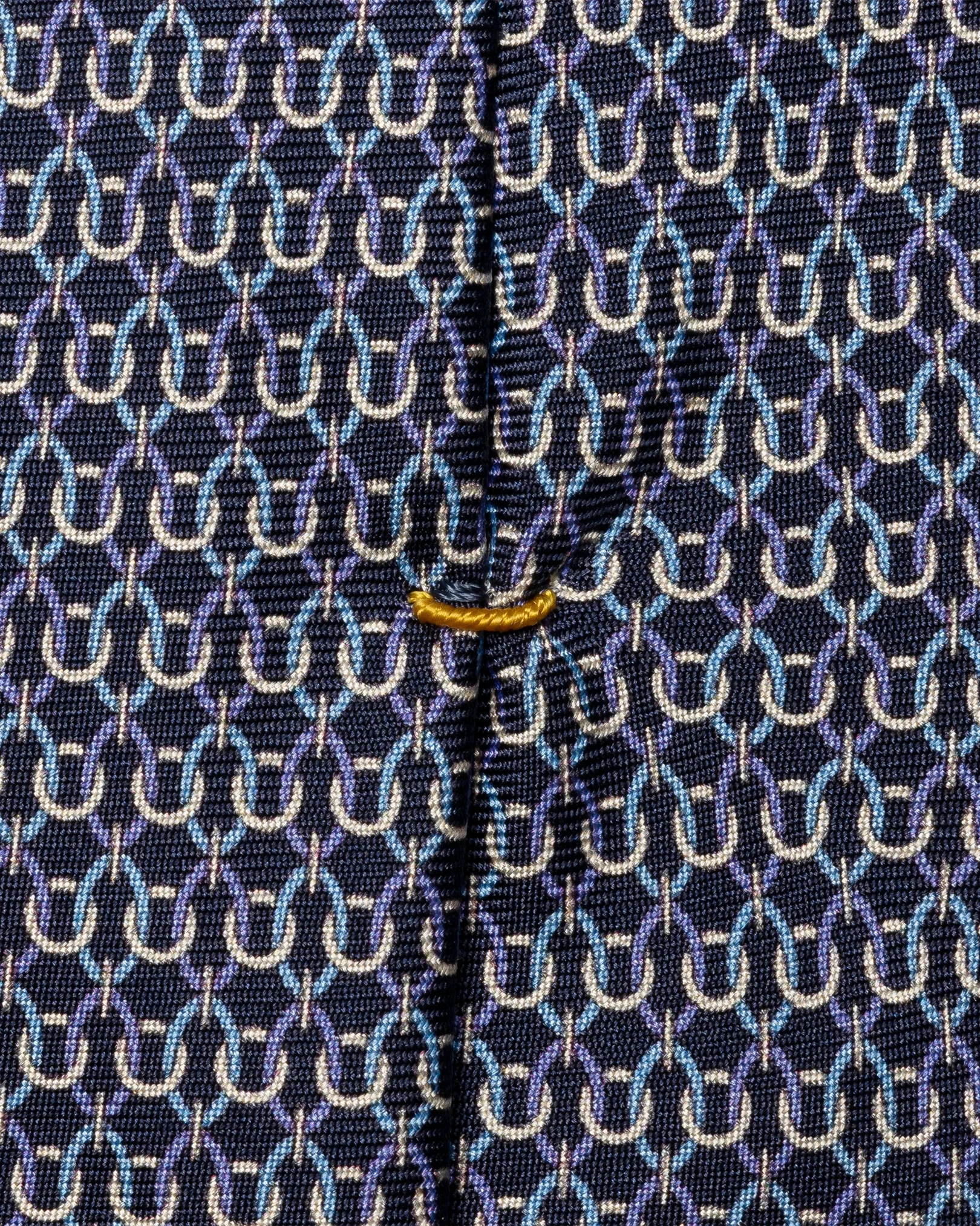 Eton - geometric print silk tie 256