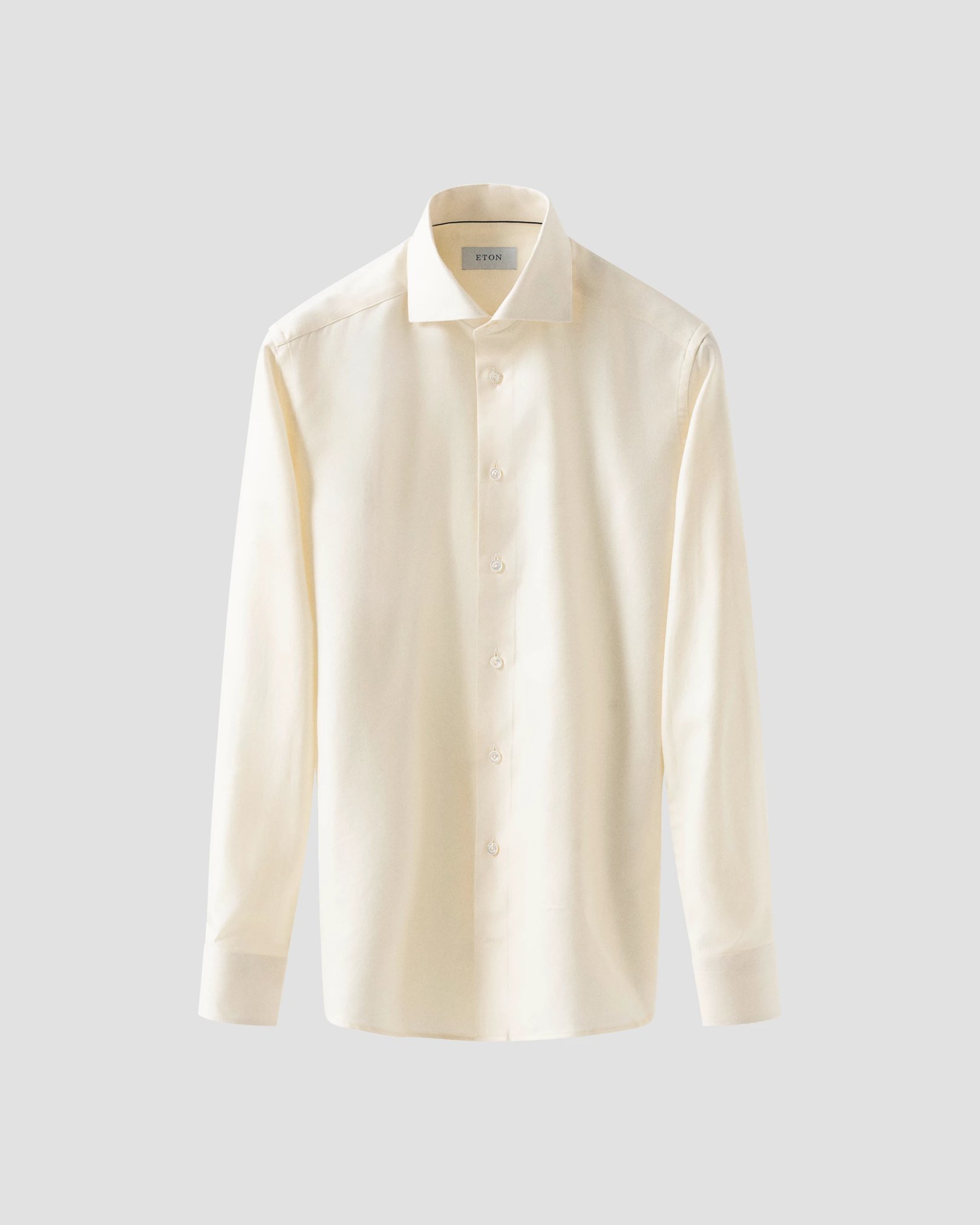 Eton - white cotton silk cashmere