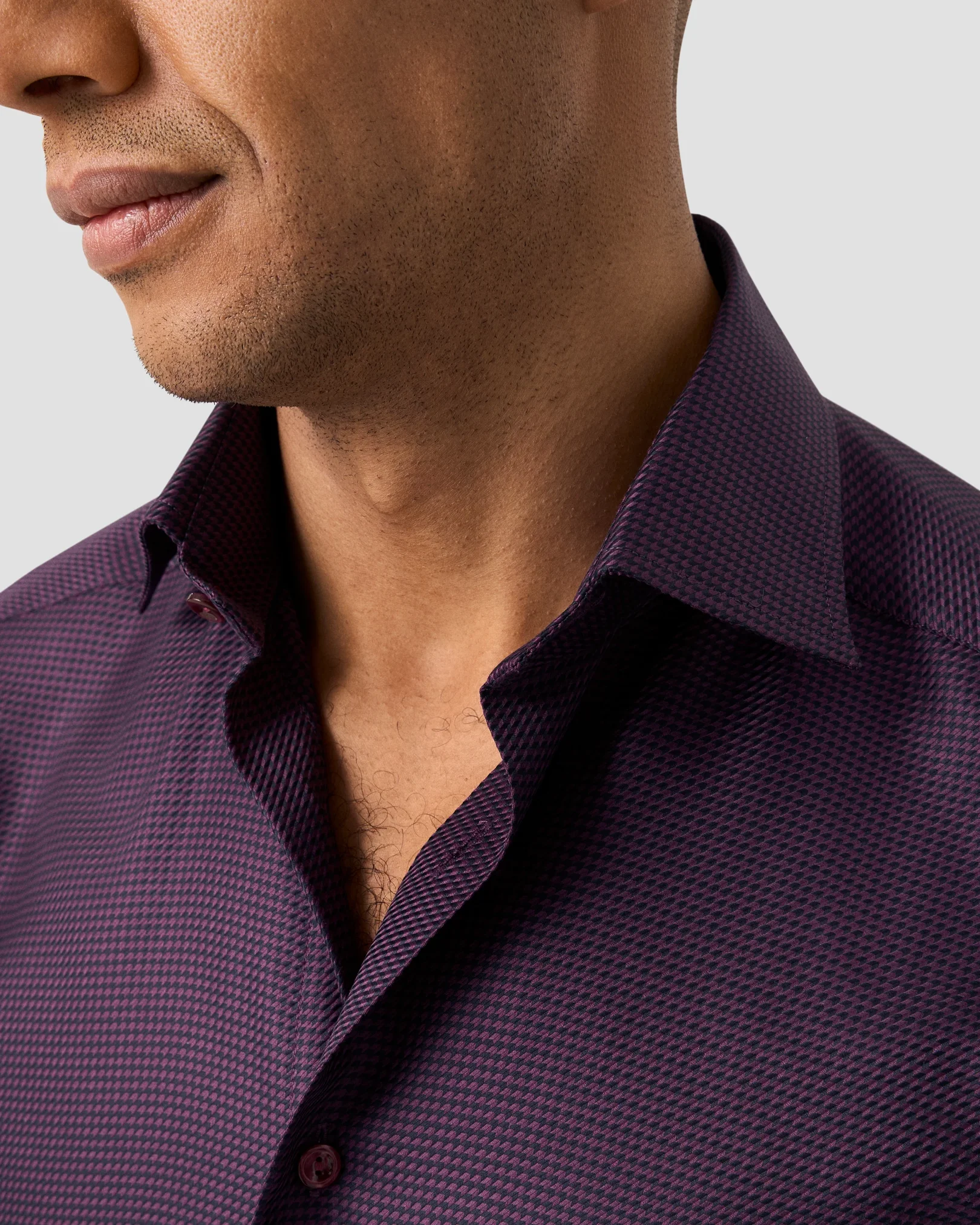 Eton - Houndstooth King Twill Shirt