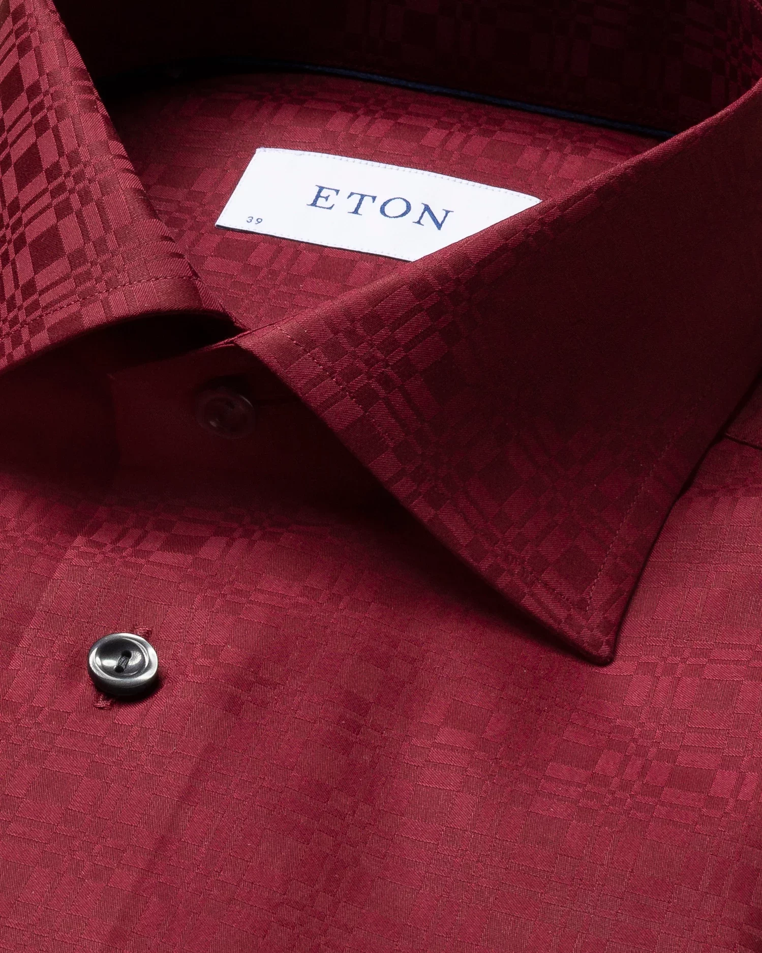 Eton - red brocade tuxedo shirt