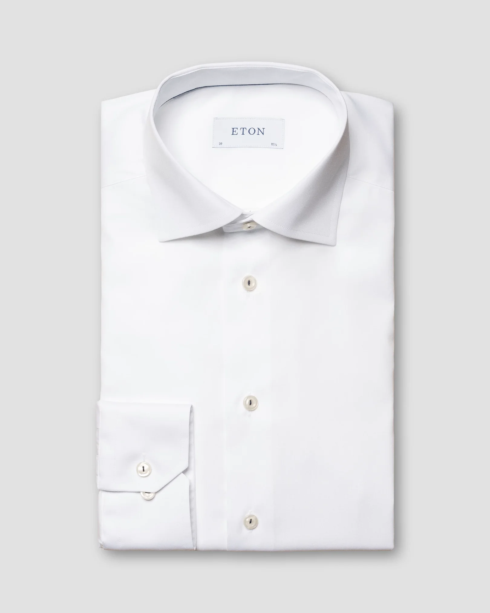 Eton - poplin soldi white