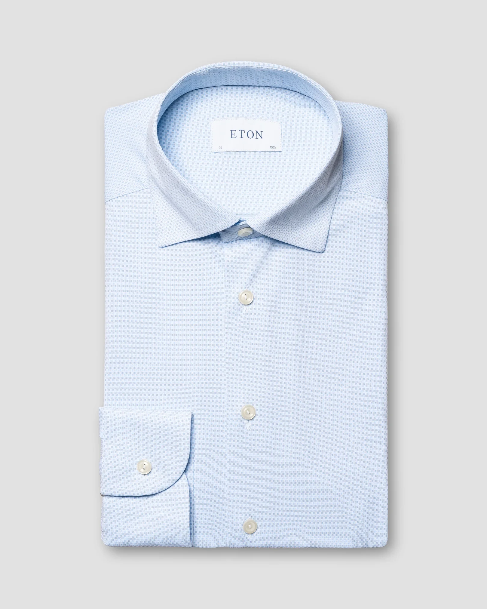 Eton - light blue bistrech cut away