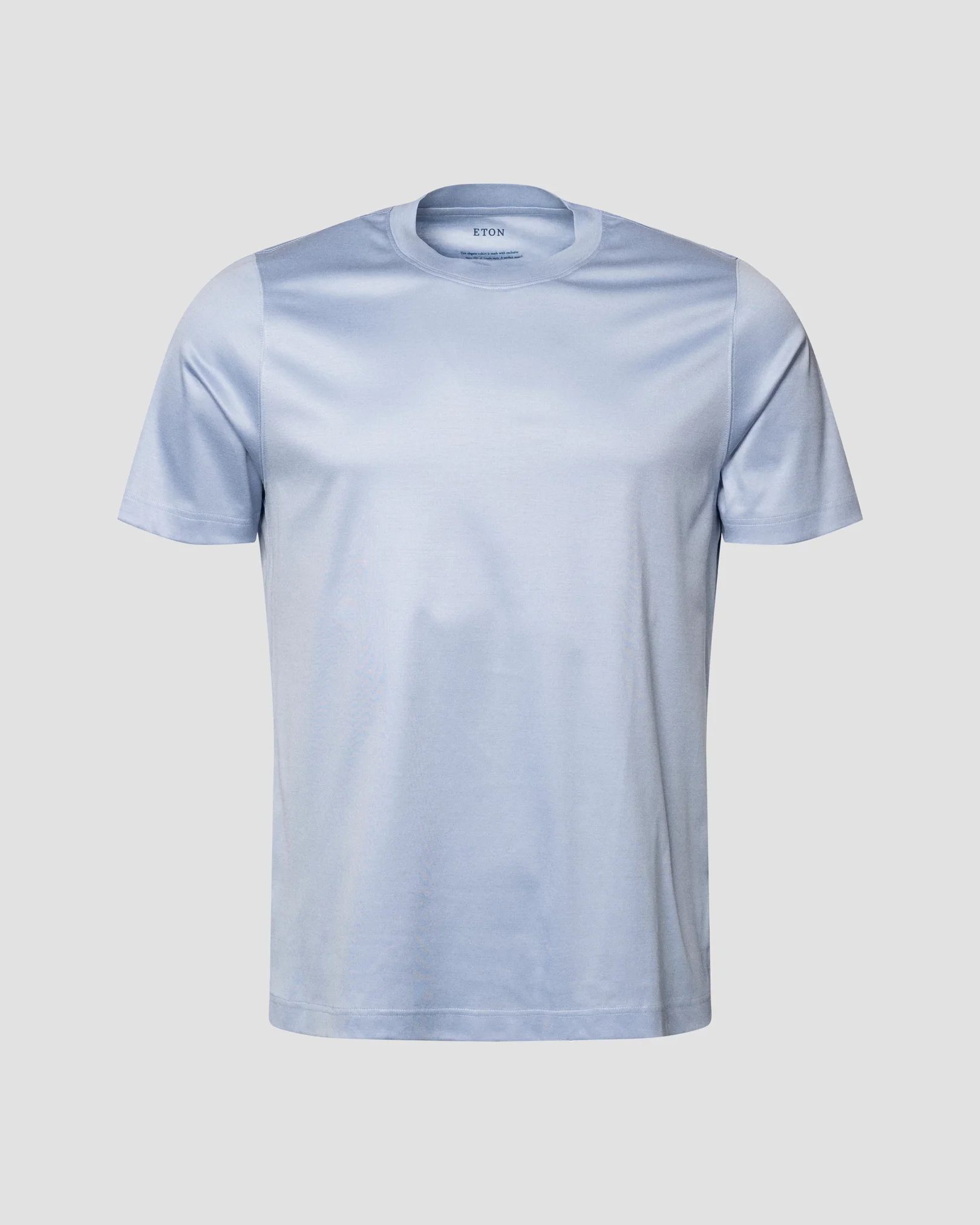 Eton - blue jersey t shirt