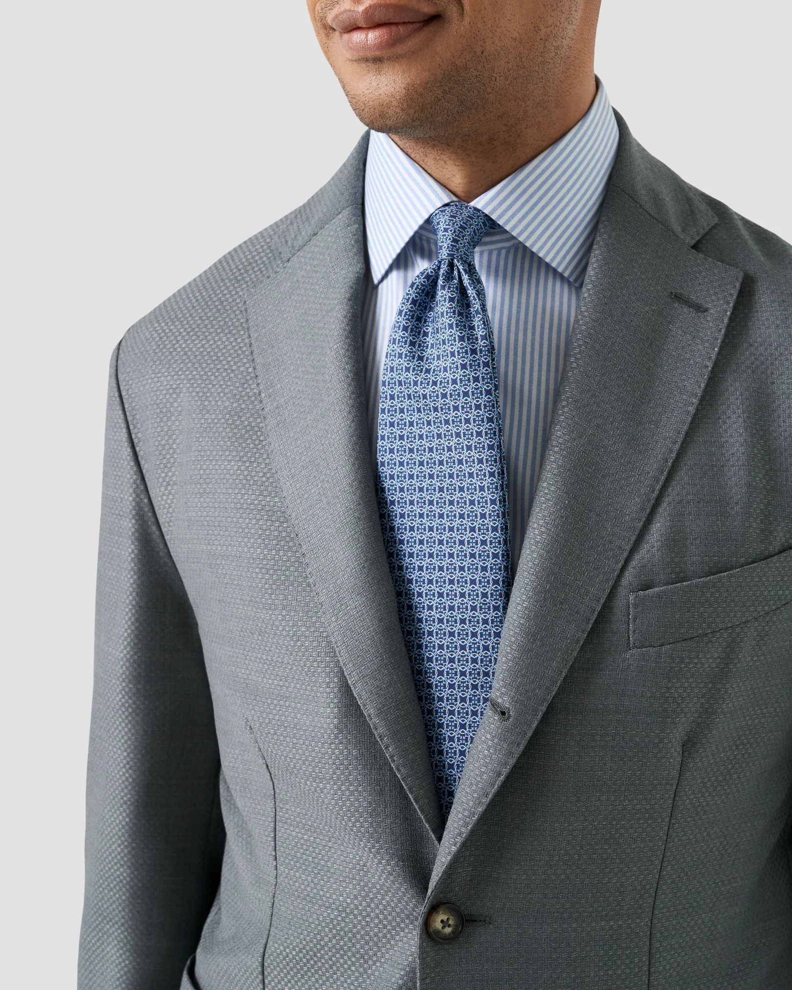 Eton - Striped Cotton TENCEL™ Lyocell Shirt