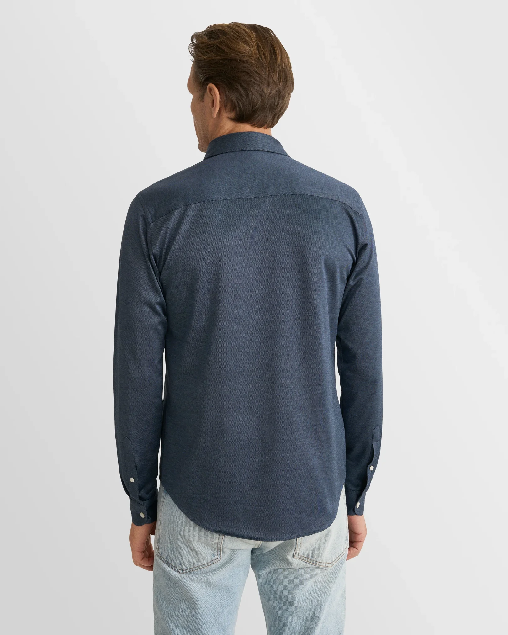 Eton - Filo di Scozia Jersey Shirt