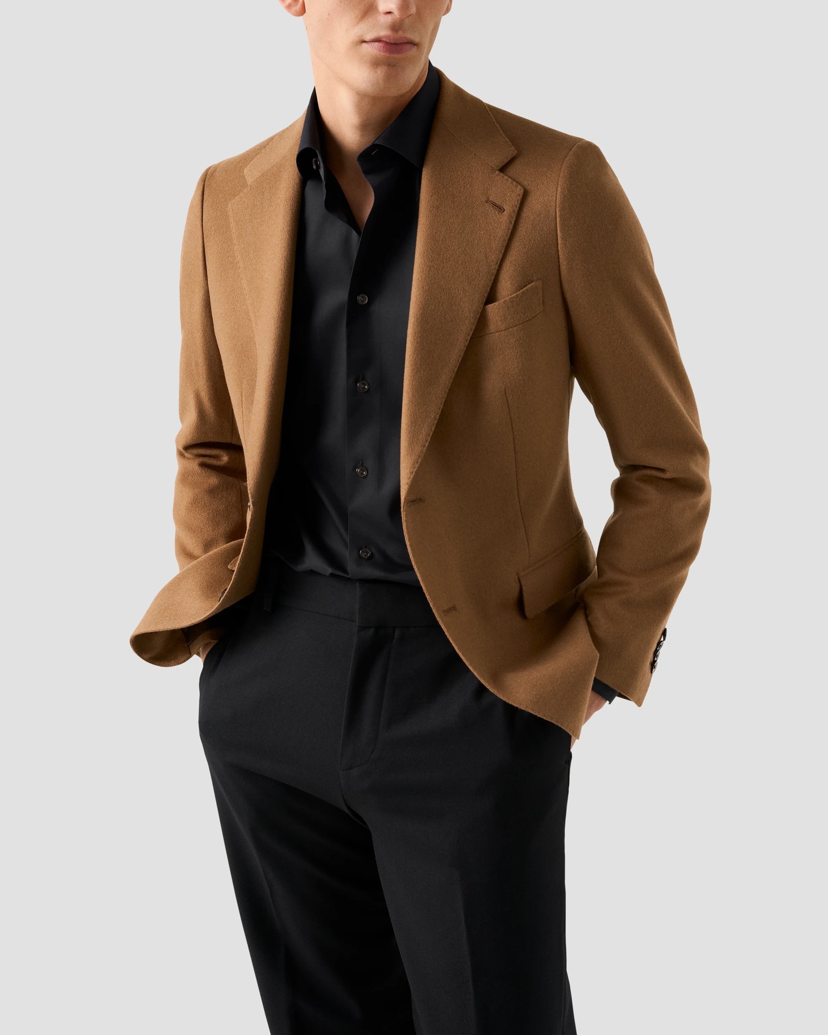 Eton - Solid Elevated Twill Shirt