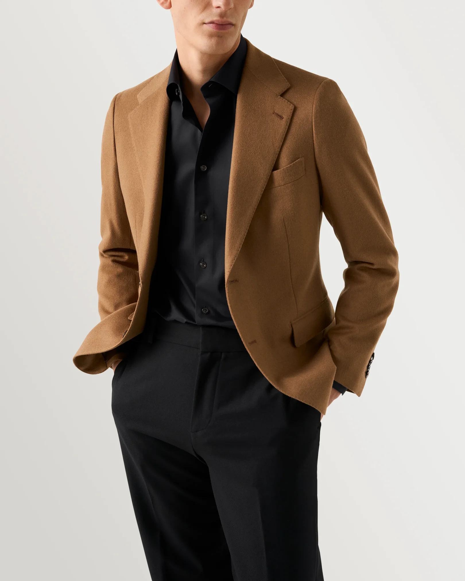 Eton - Solid Elevated Twill Shirt