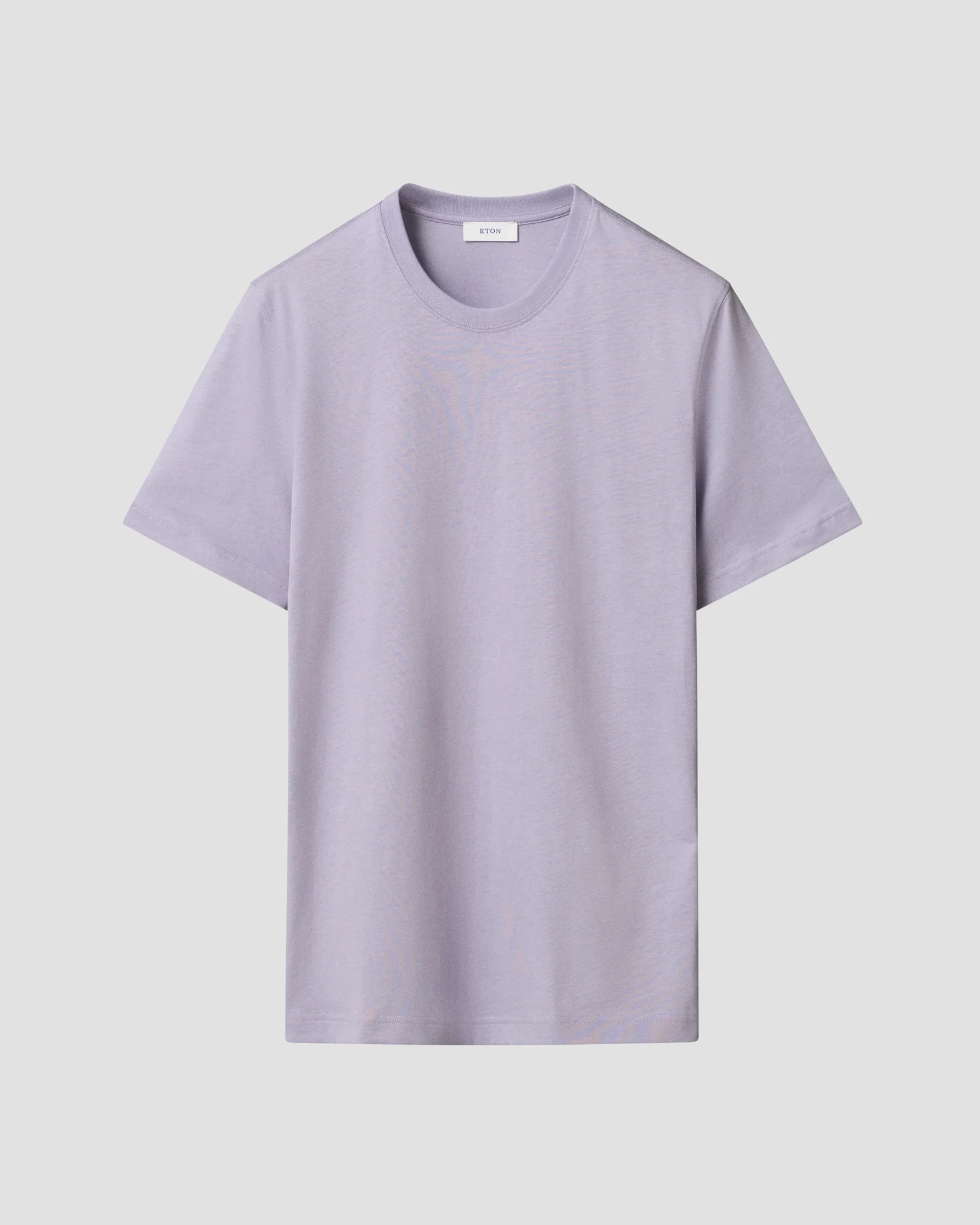 Eton - light purple single jersey supima t shirt