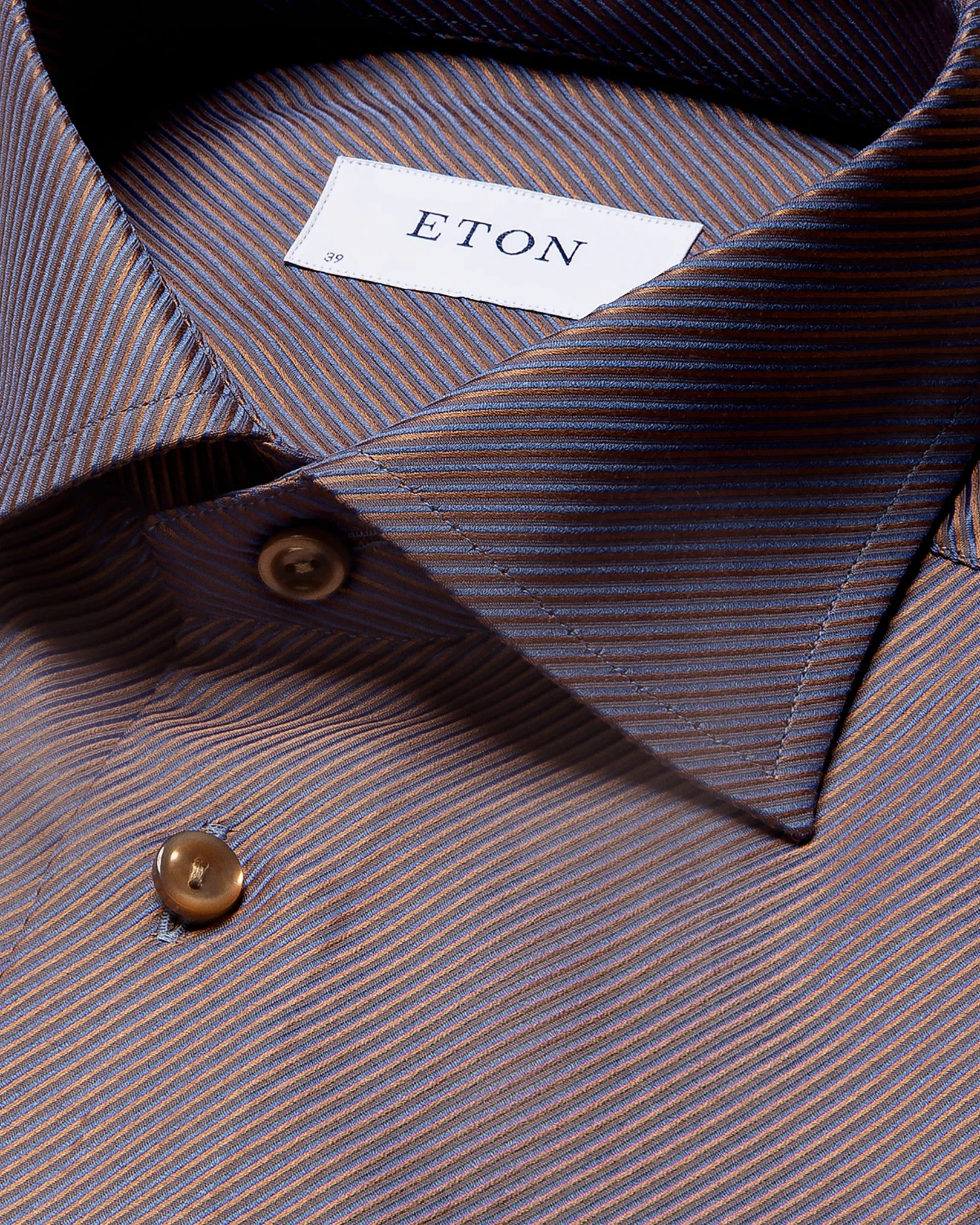 Eton - brown textured twill
