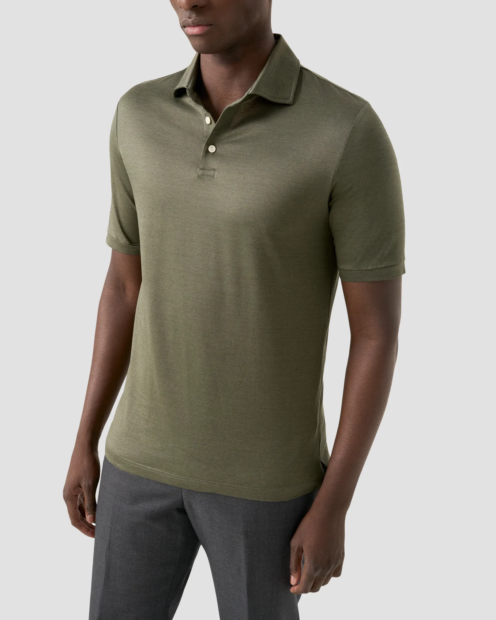 Eton - jaquard filo di scozia polo 256