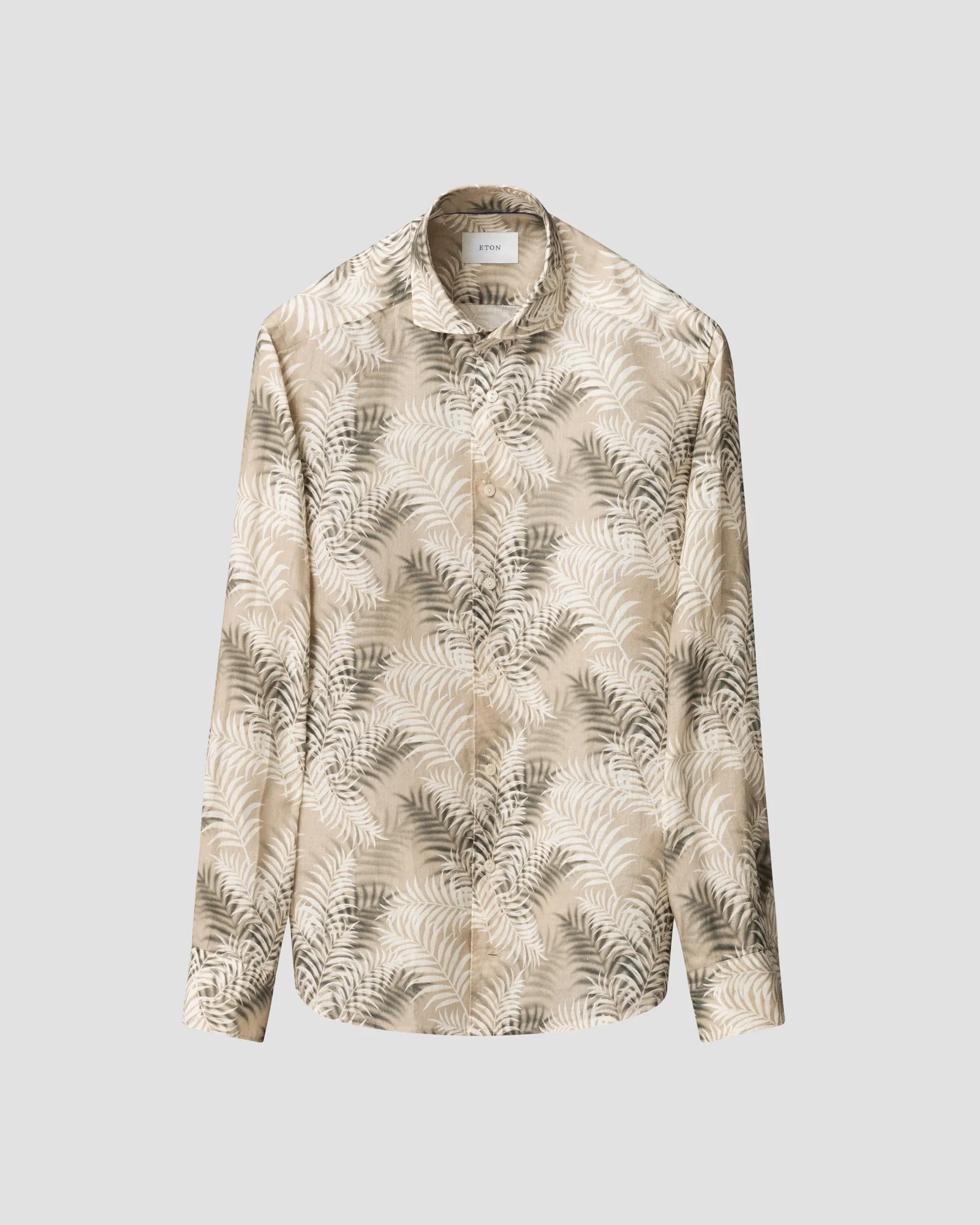 Eton - Motif Linen Shirt